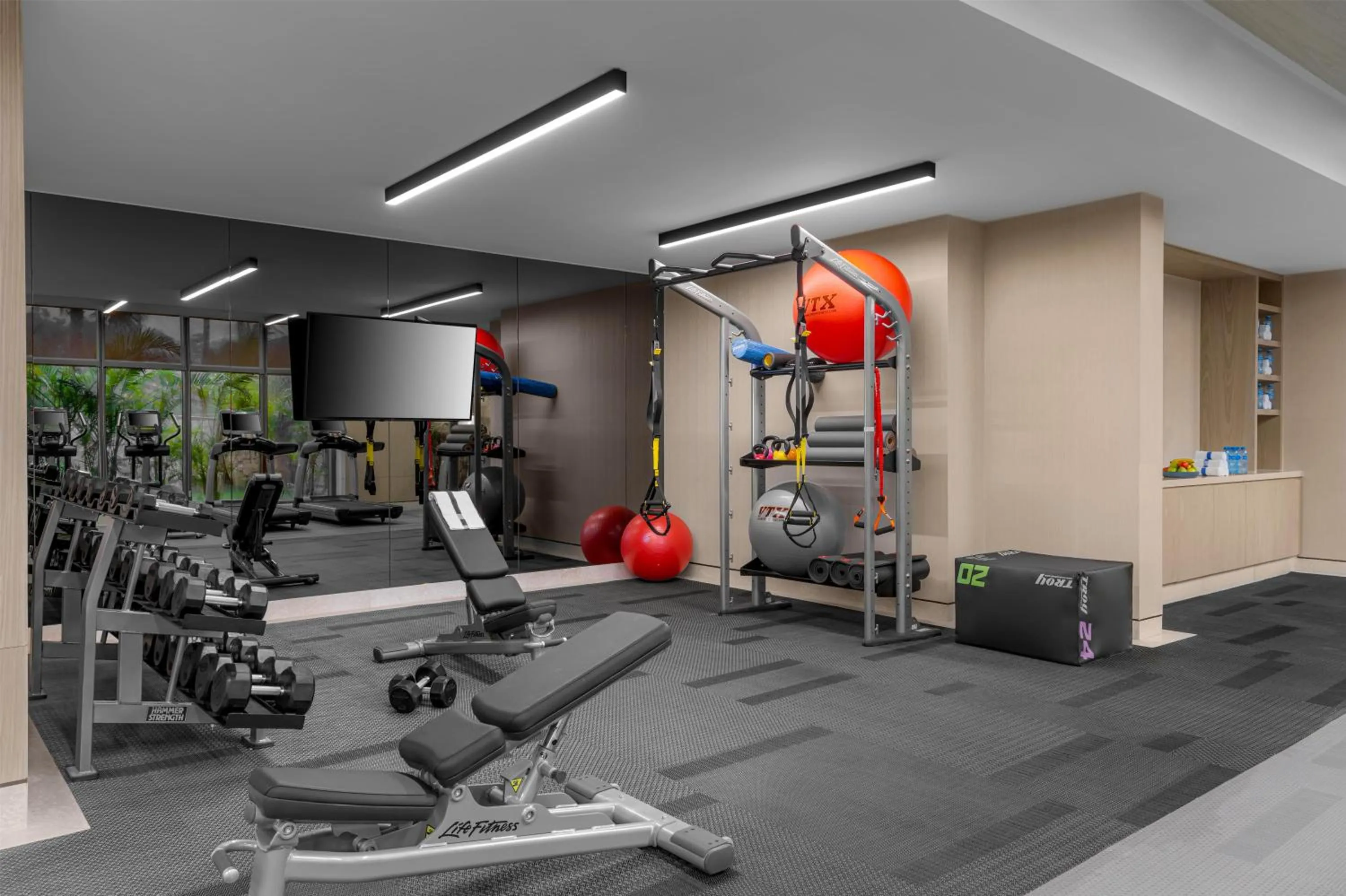 Fitness centre/facilities in Waldorf Astoria Riviera Maya