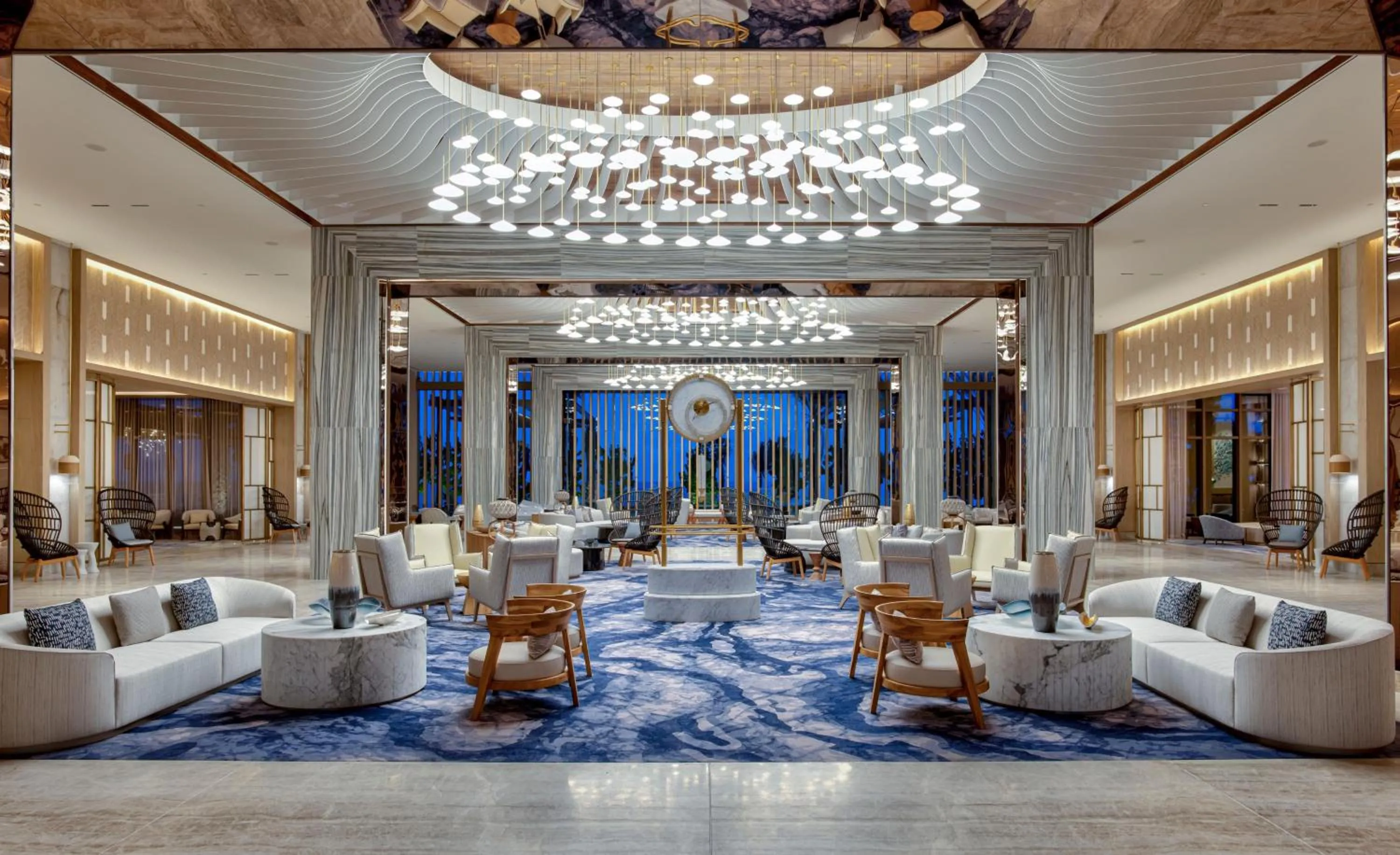 Lobby or reception in Waldorf Astoria Riviera Maya