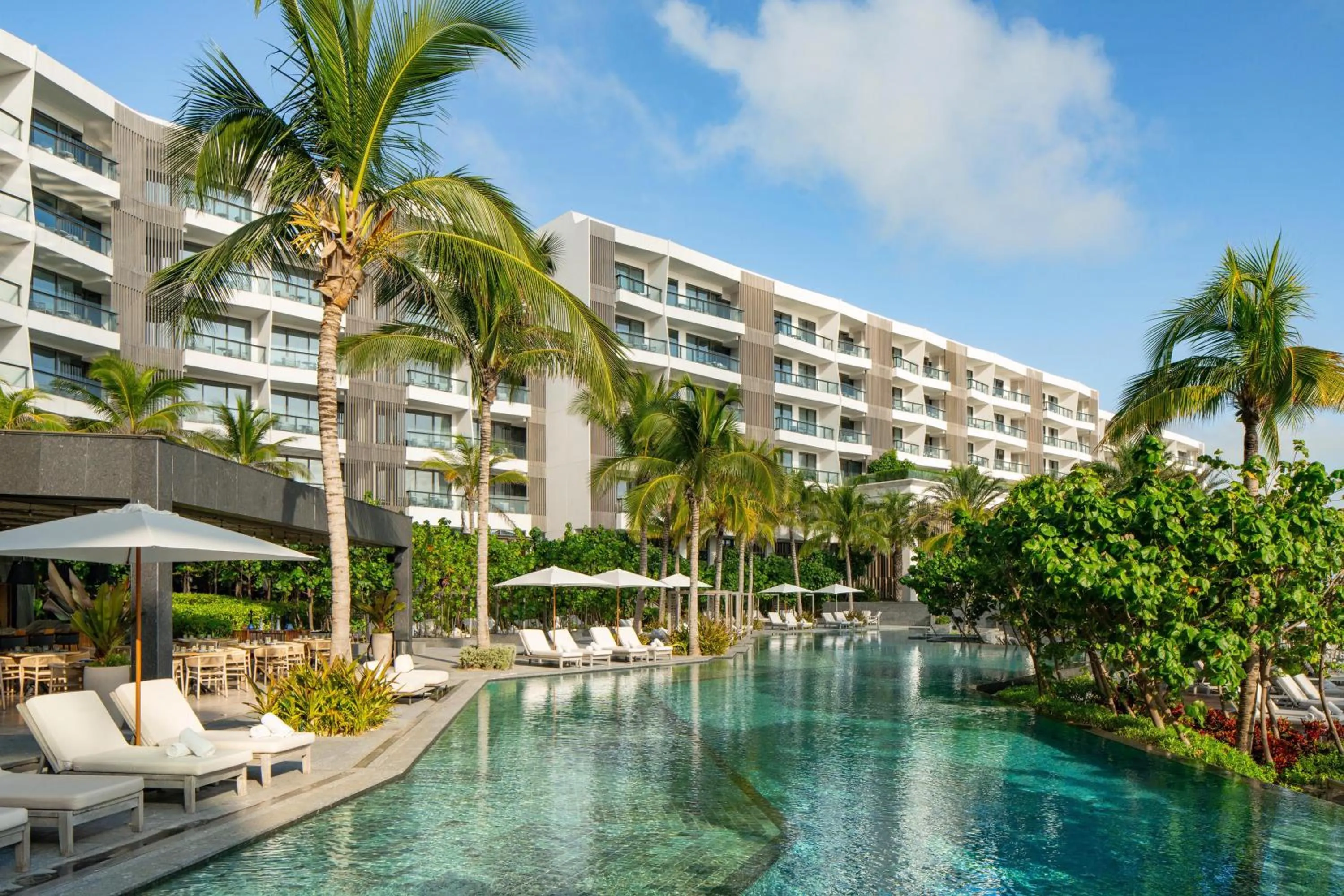 Pool view in Waldorf Astoria Riviera Maya