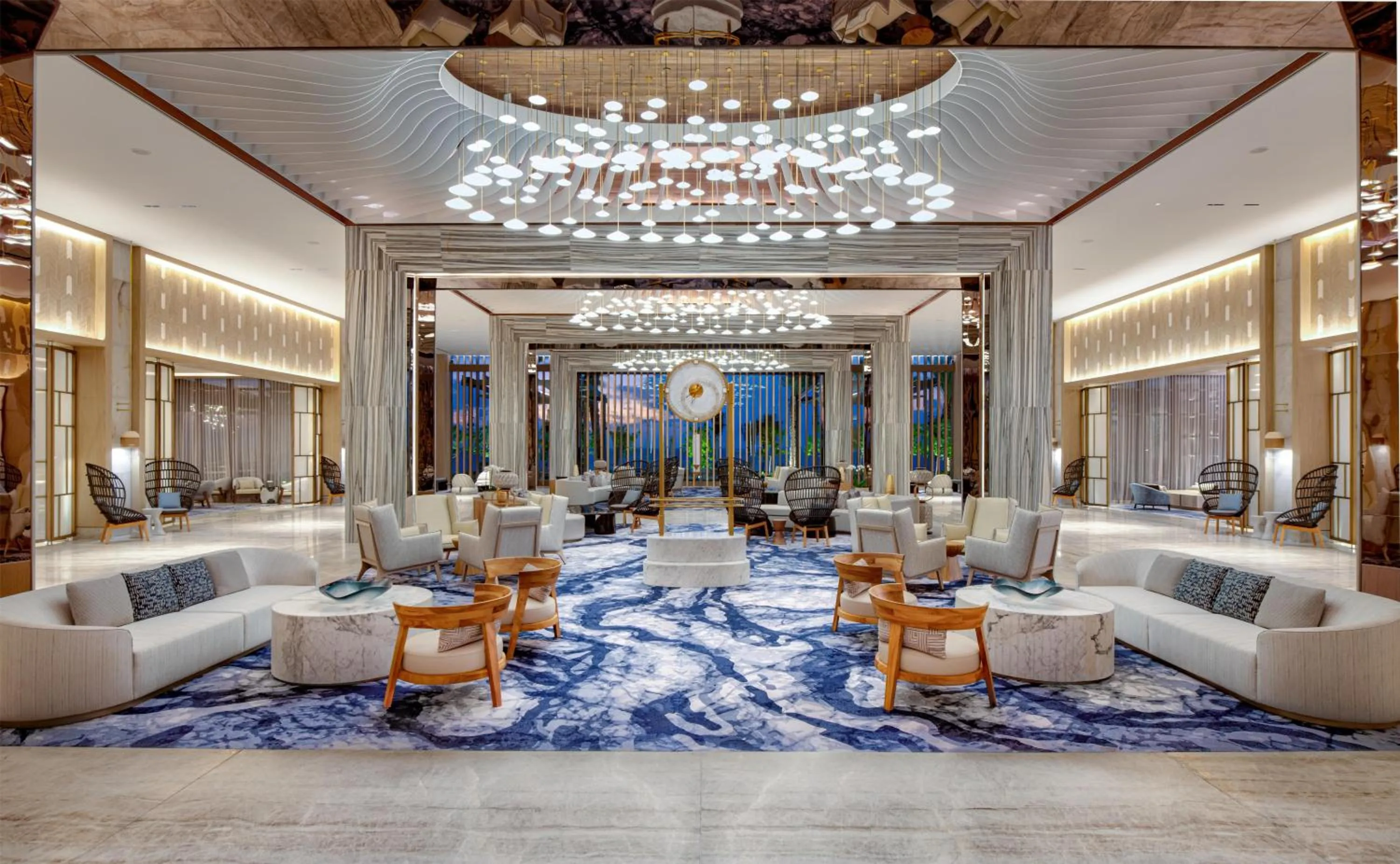 Lobby or reception in Waldorf Astoria Riviera Maya