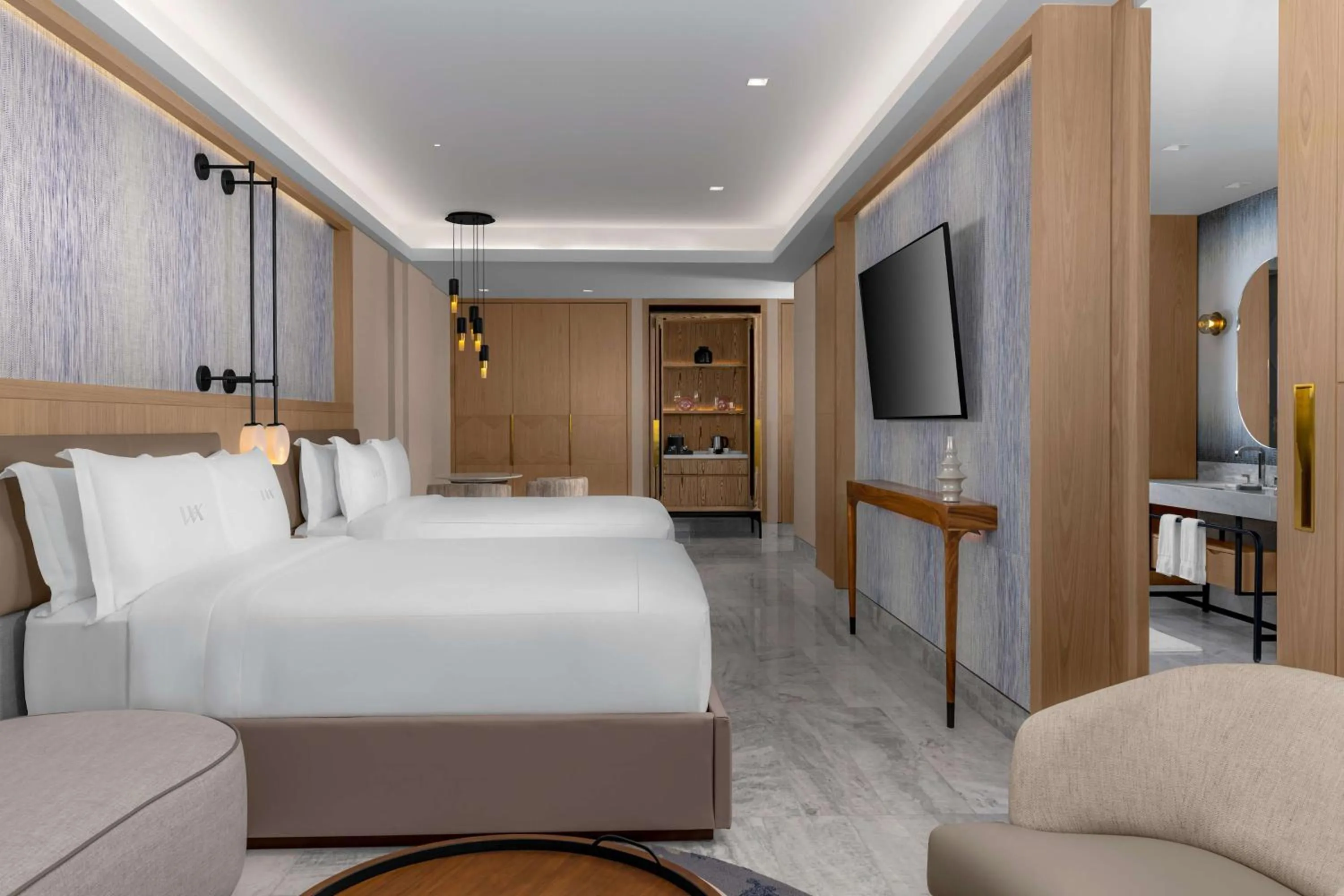 Bed in Waldorf Astoria Riviera Maya