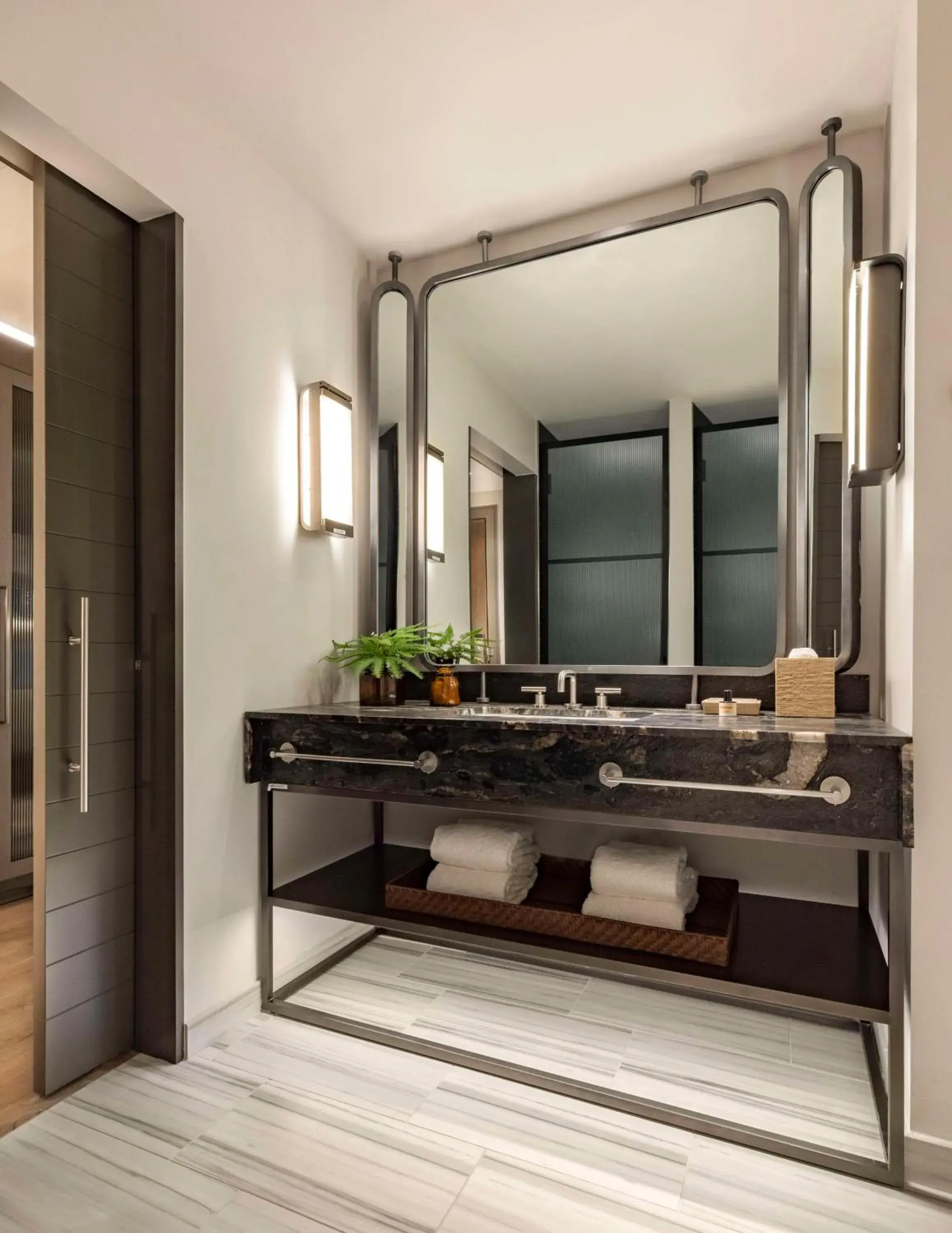 Bathroom in Thompson Atlanta - Buckhead, by Hyatt Bathroom in Thompson Atlanta - Buckhead, by Hyatt