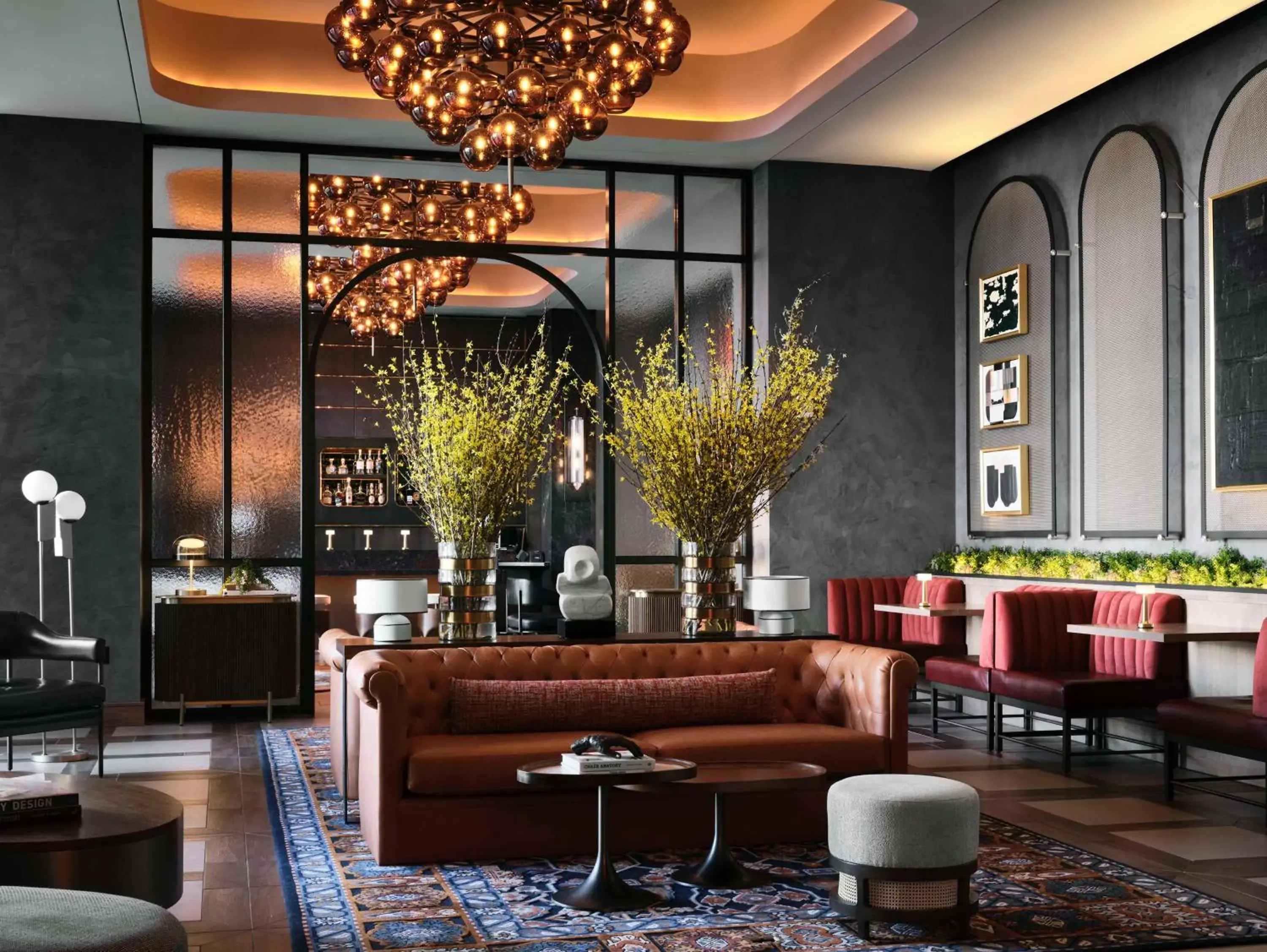 Lobby or reception in Thompson Atlanta - Buckhead, by Hyatt Lobby or reception in Thompson Atlanta - Buckhead, by Hyatt