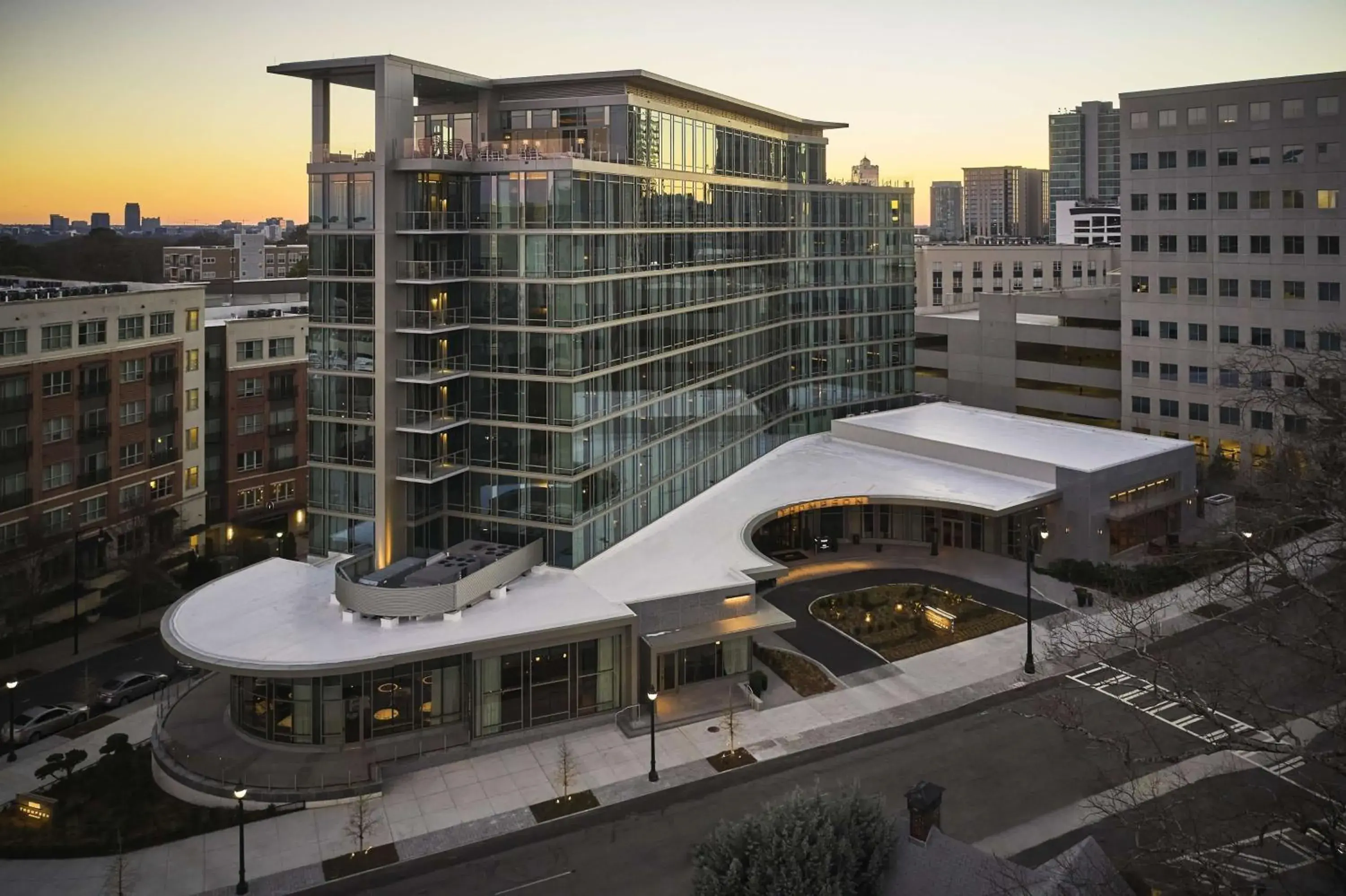 Property building in Thompson Atlanta - Buckhead, by Hyatt Property building in Thompson Atlanta - Buckhead, by Hyatt