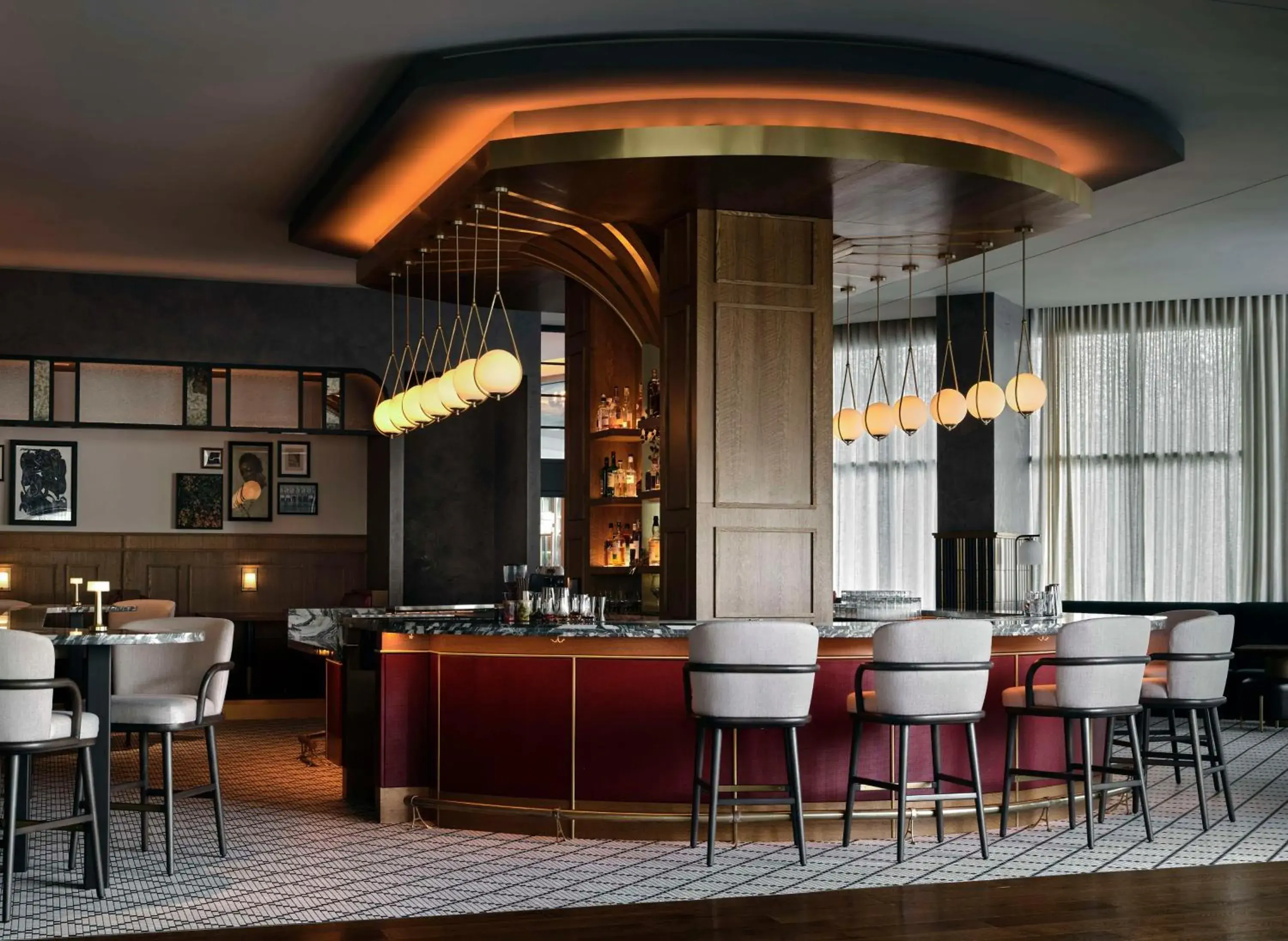 Lounge or bar in Thompson Atlanta - Buckhead, by Hyatt Lounge or bar in Thompson Atlanta - Buckhead, by Hyatt