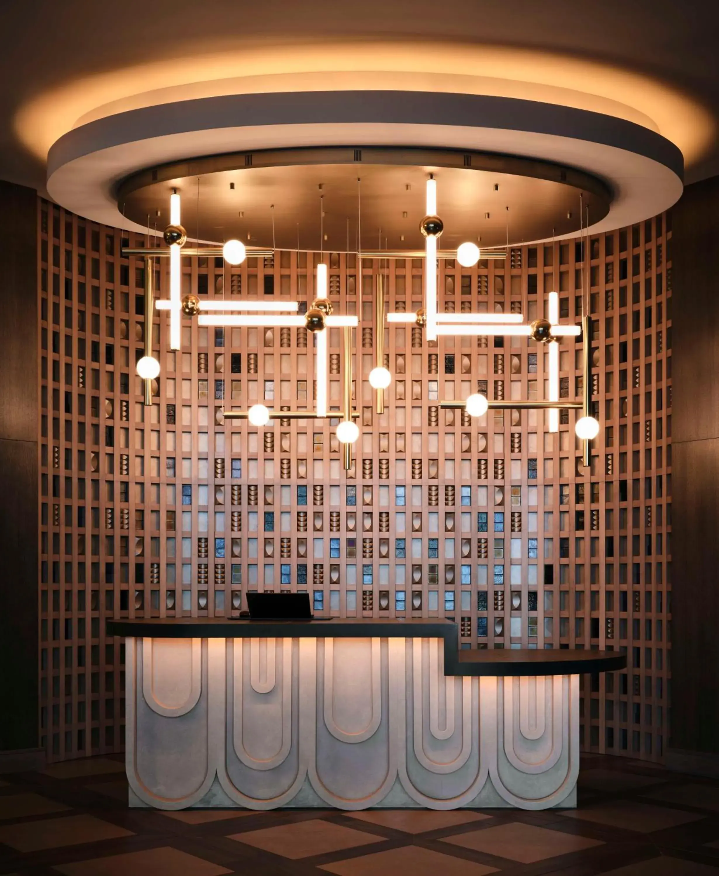 Lobby or reception in Thompson Atlanta - Buckhead, by Hyatt Lobby or reception in Thompson Atlanta - Buckhead, by Hyatt