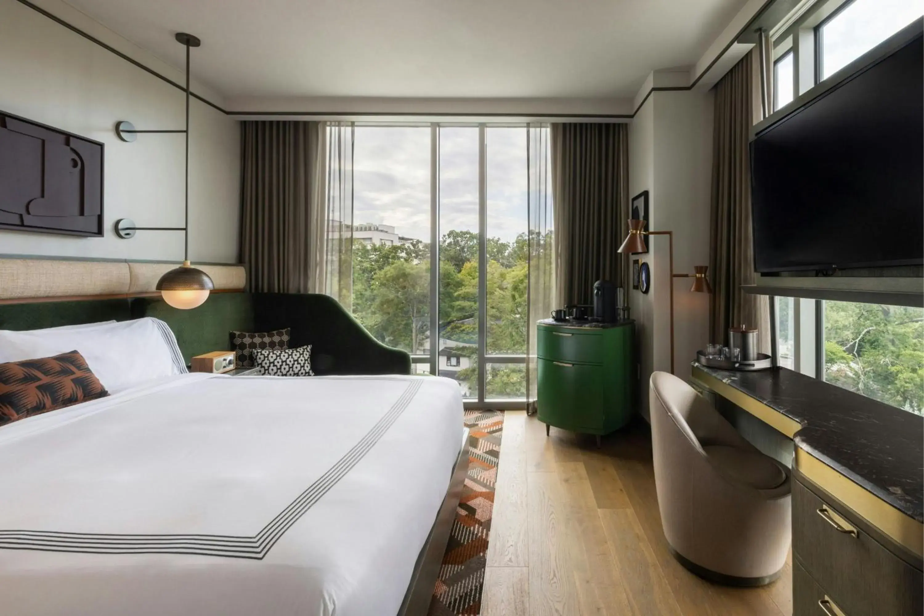 Photo of the whole room, Bed in The Tess, Autograph Collection Photo of the whole room, Bed in The Tess, Autograph Collection