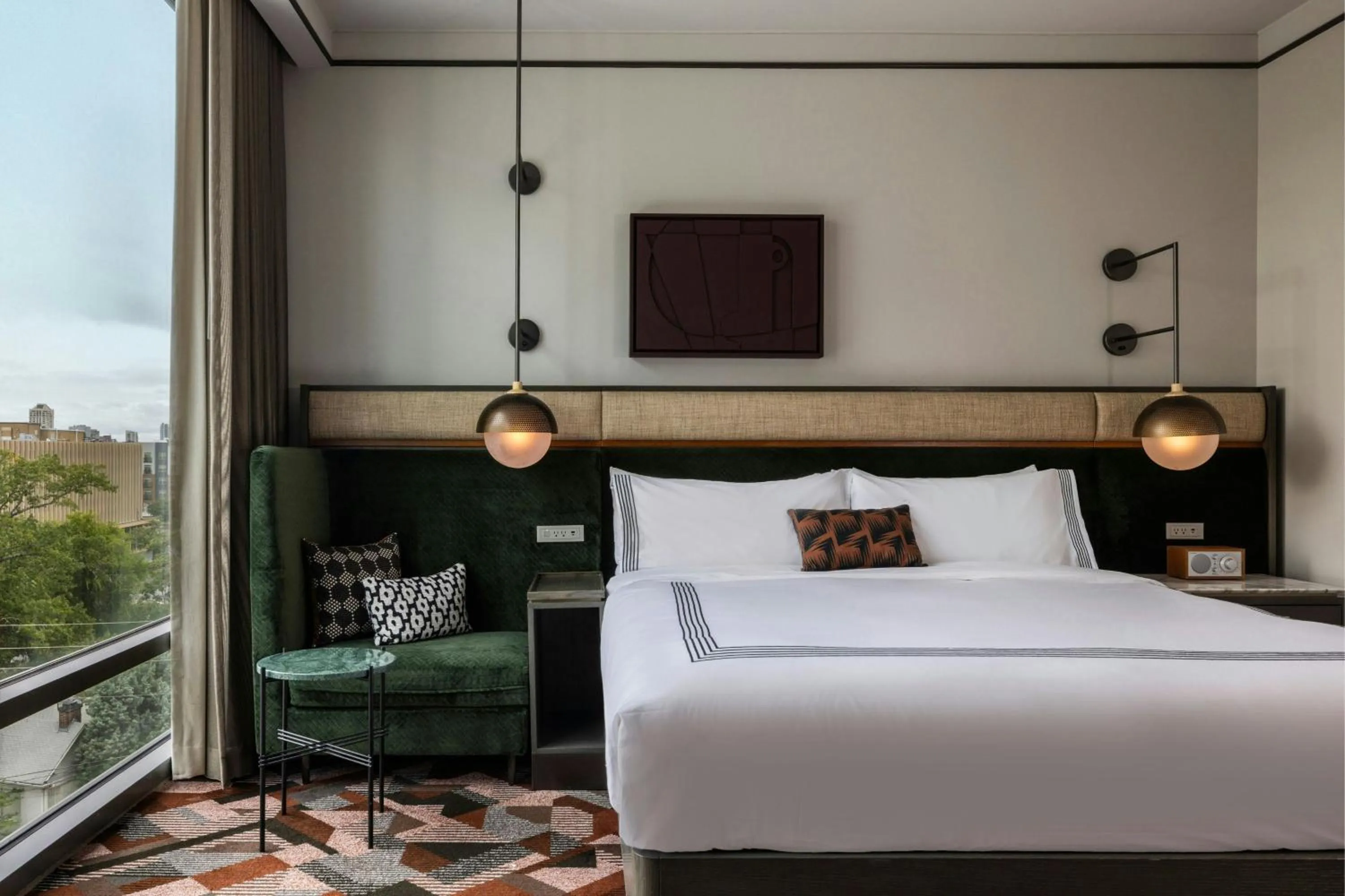 Photo of the whole room, Bed in The Tess, Autograph Collection