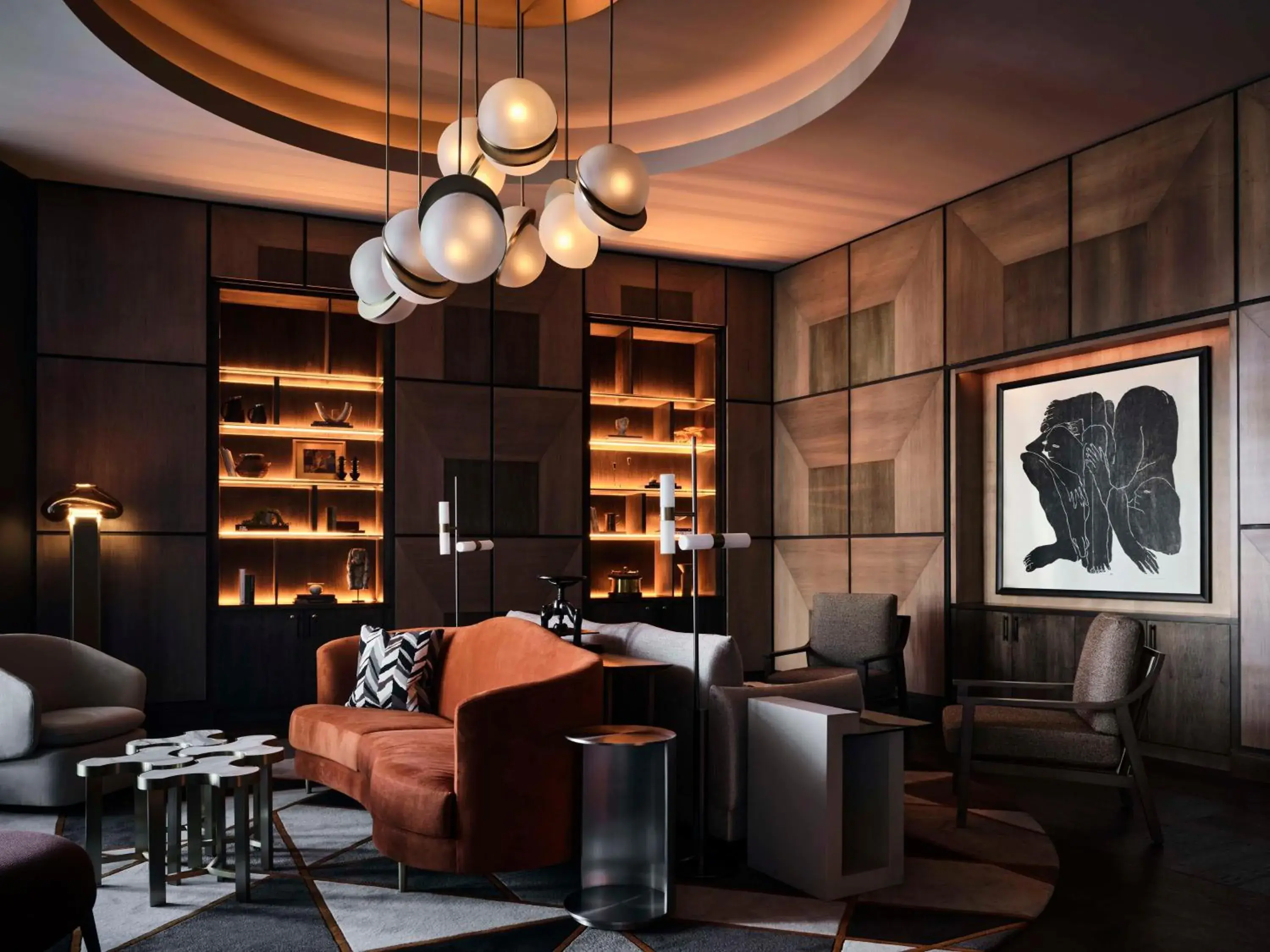 Lobby or reception in Thompson Atlanta - Buckhead, by Hyatt Lobby or reception in Thompson Atlanta - Buckhead, by Hyatt