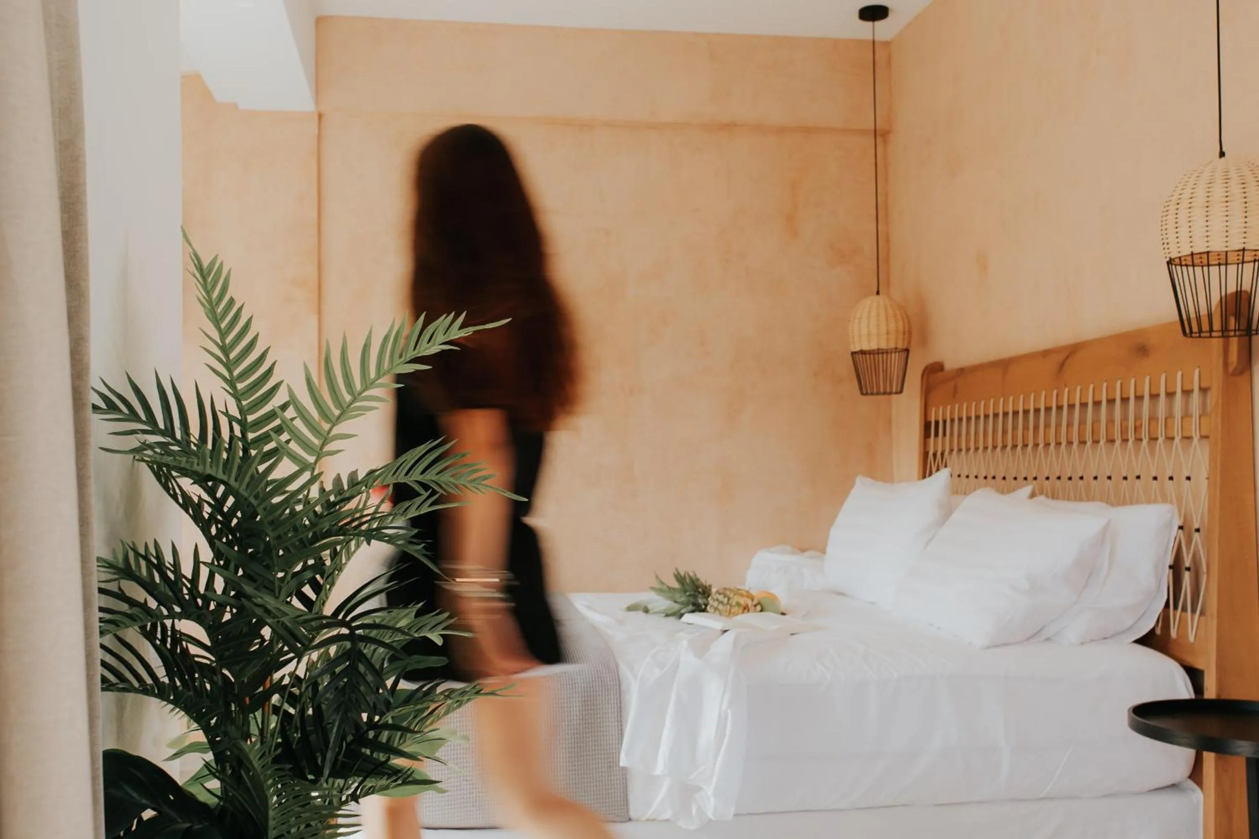 Bedroom in Elia boutique hotel