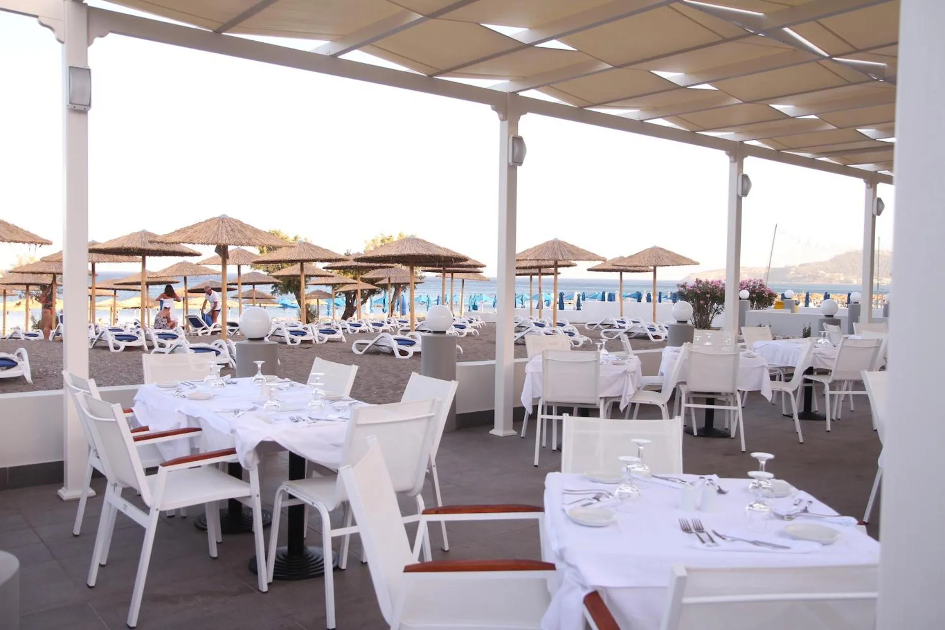 Restaurant/places to eat in OLYMPOS BEACH HOTEL