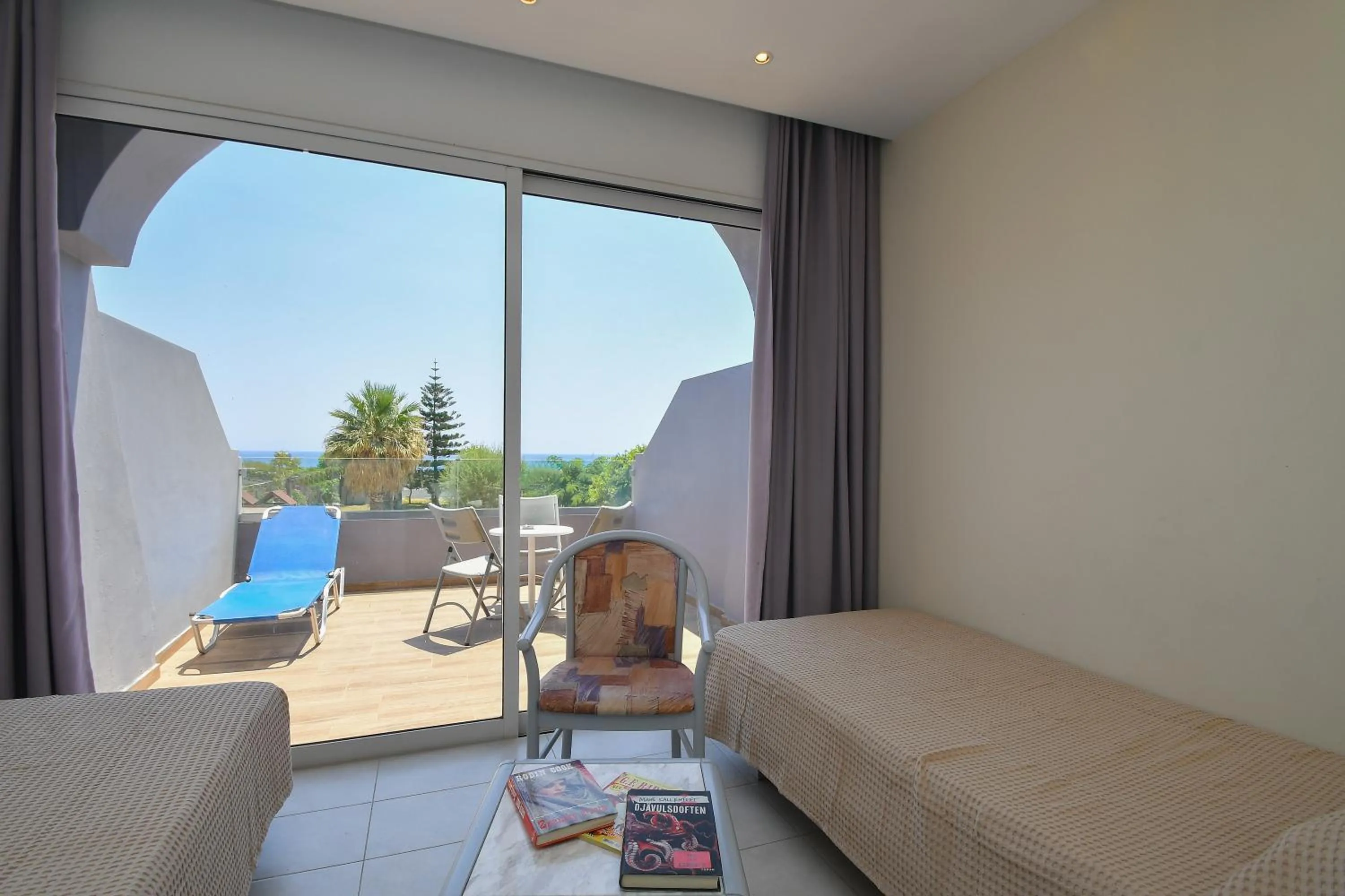 Balcony/Terrace in OLYMPOS BEACH HOTEL