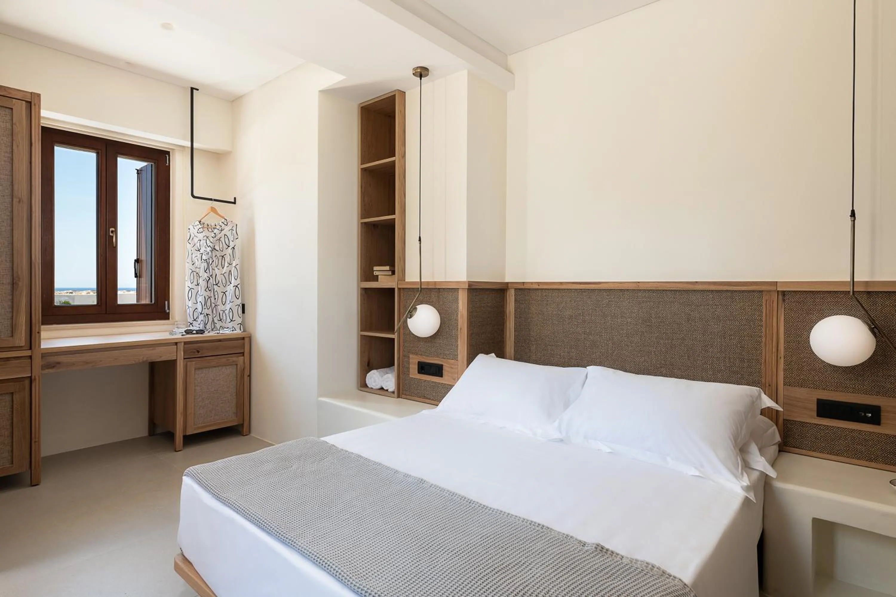 Bed in The Authentic Village Boutique Hotel