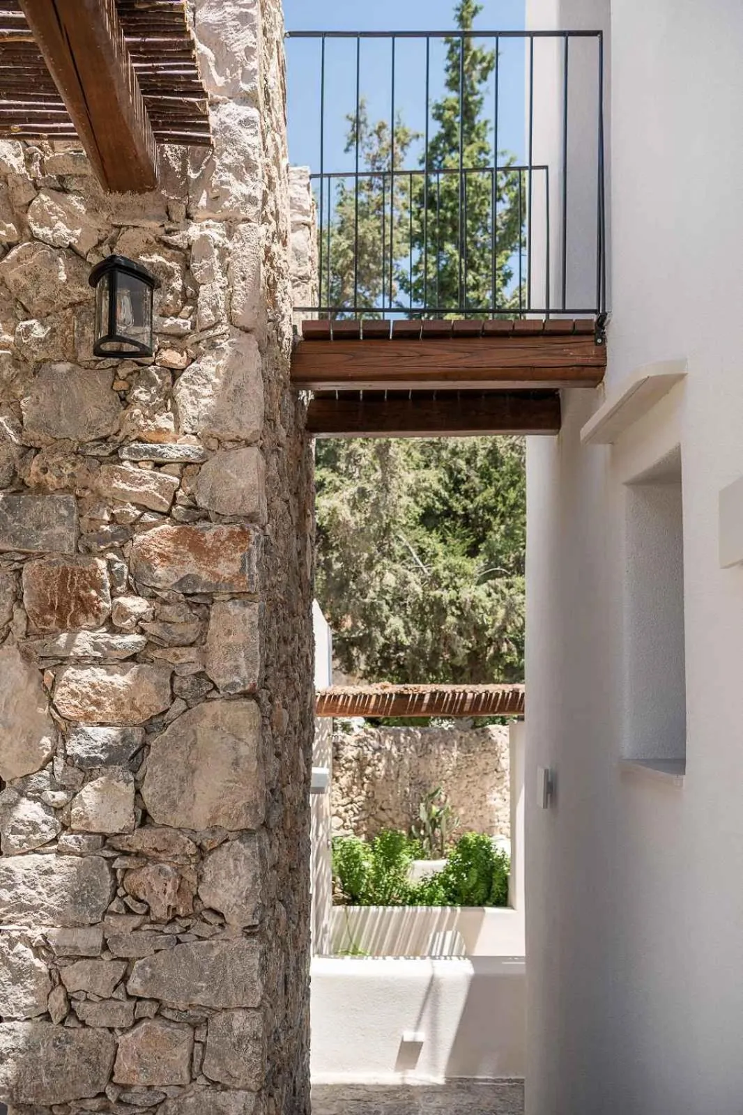 Garden view in The Authentic Village Boutique Hotel