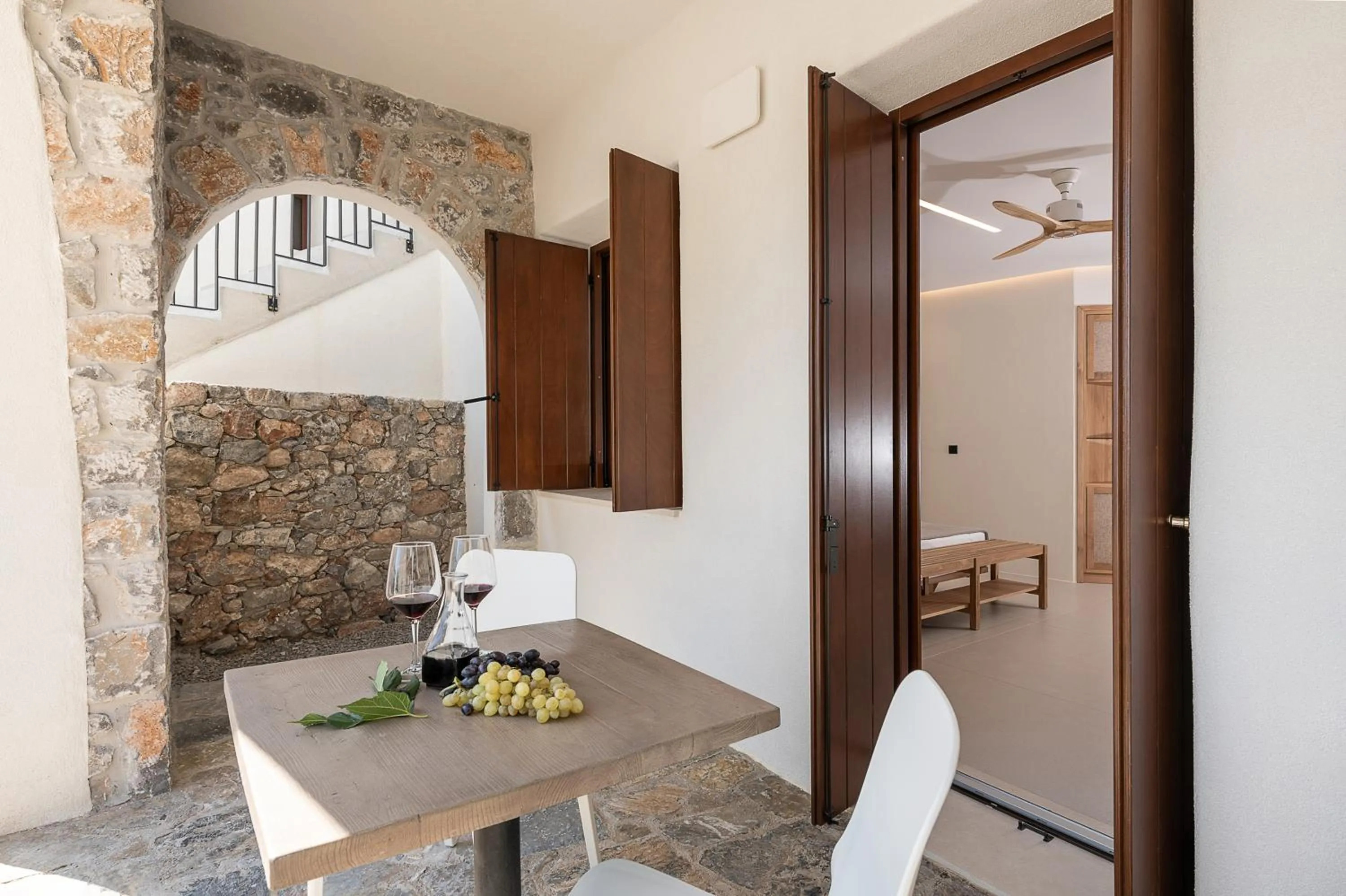 Balcony/Terrace in The Authentic Village Boutique Hotel