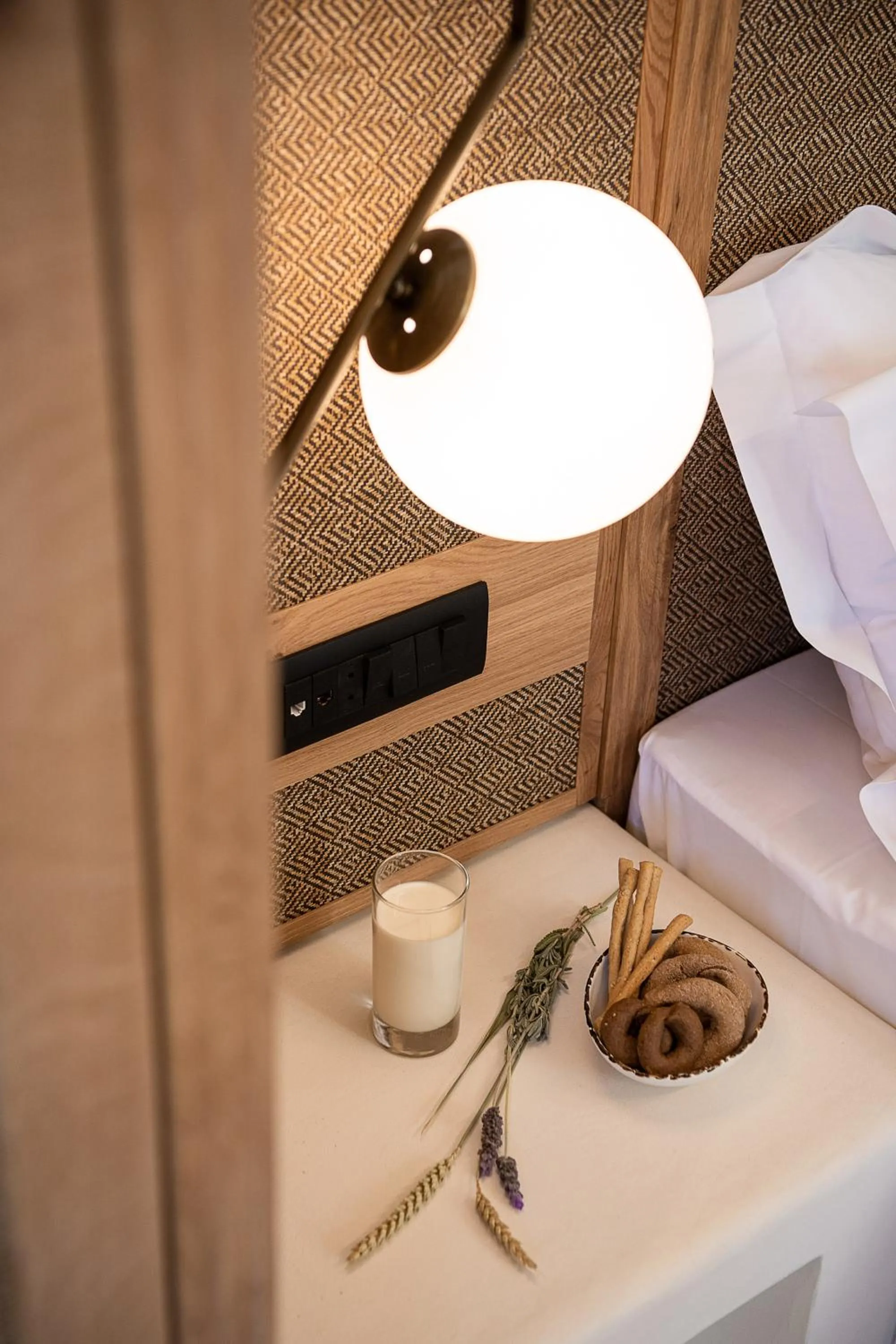 Decorative detail, Bed in The Authentic Village Boutique Hotel