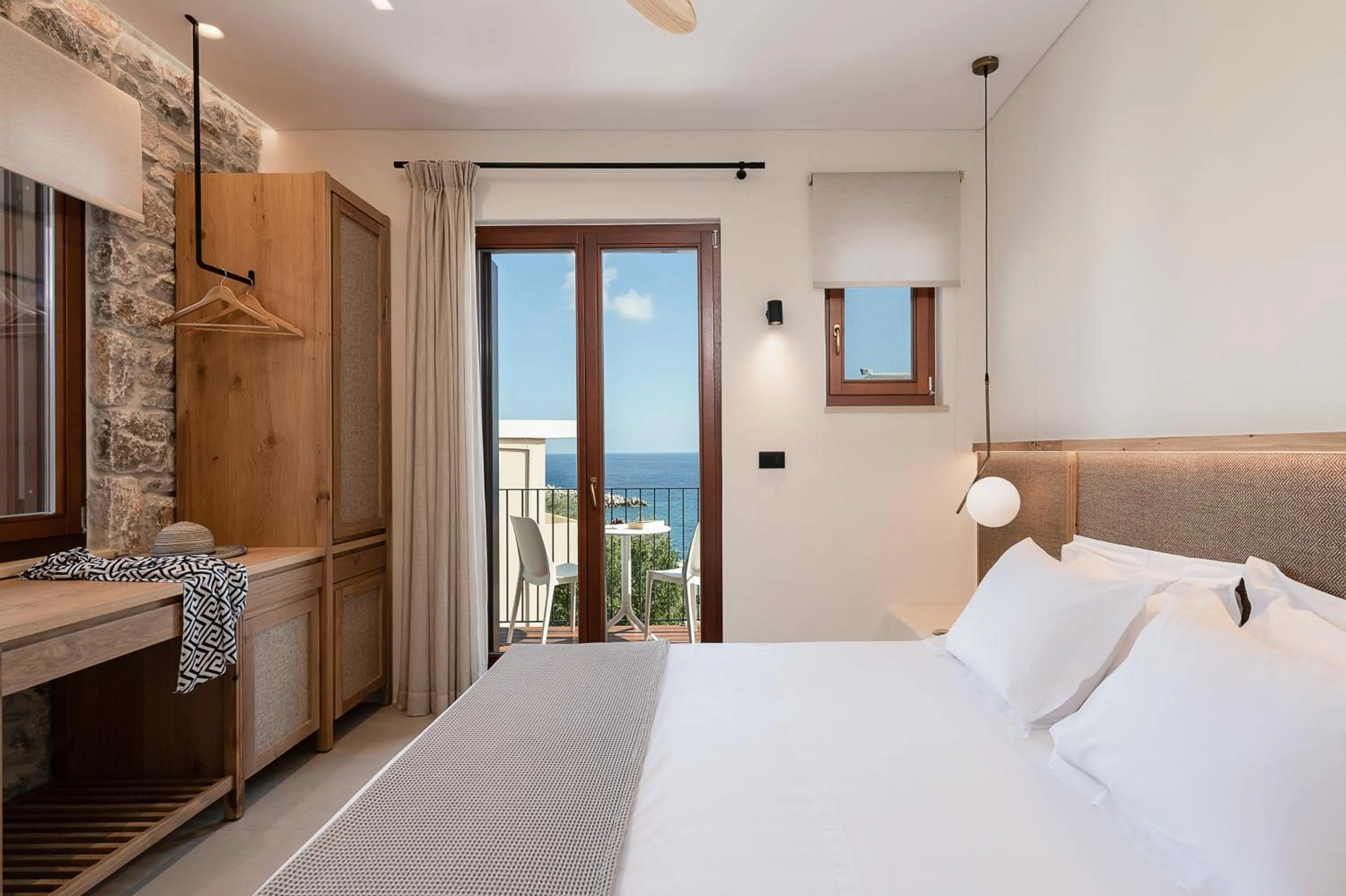 Bed in The Authentic Village Boutique Hotel