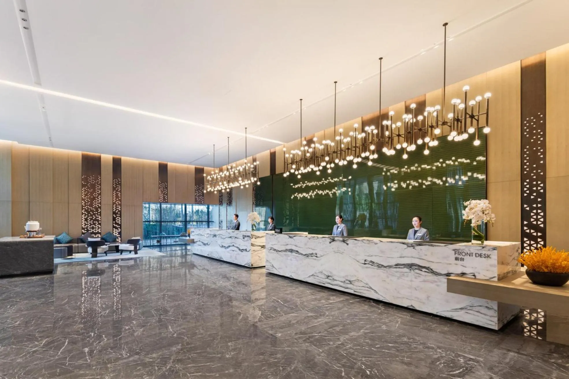 Lobby or reception in Doubletree By Hilton Kunming Airport