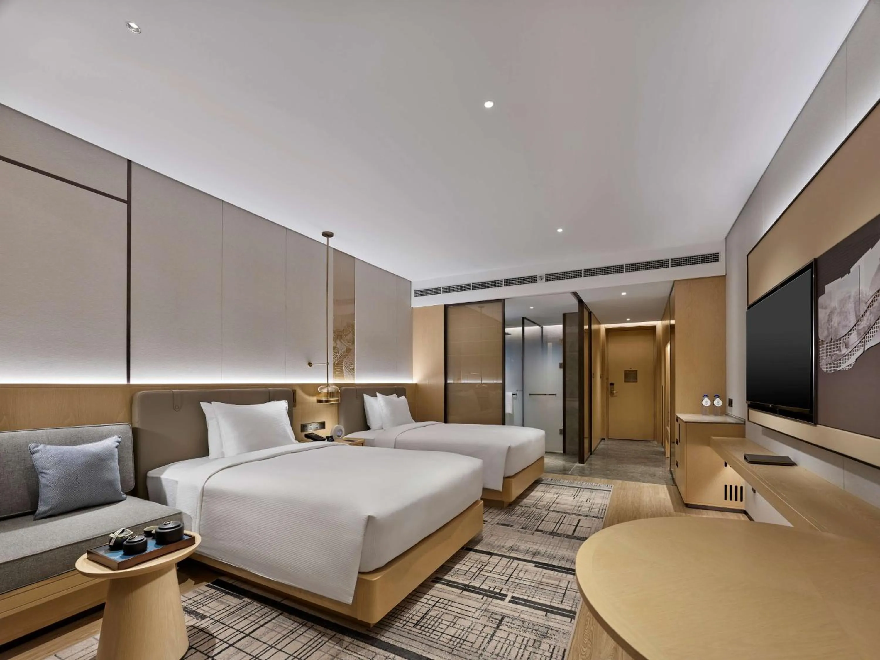 Bedroom, Bed in Doubletree By Hilton Beijing Badaling