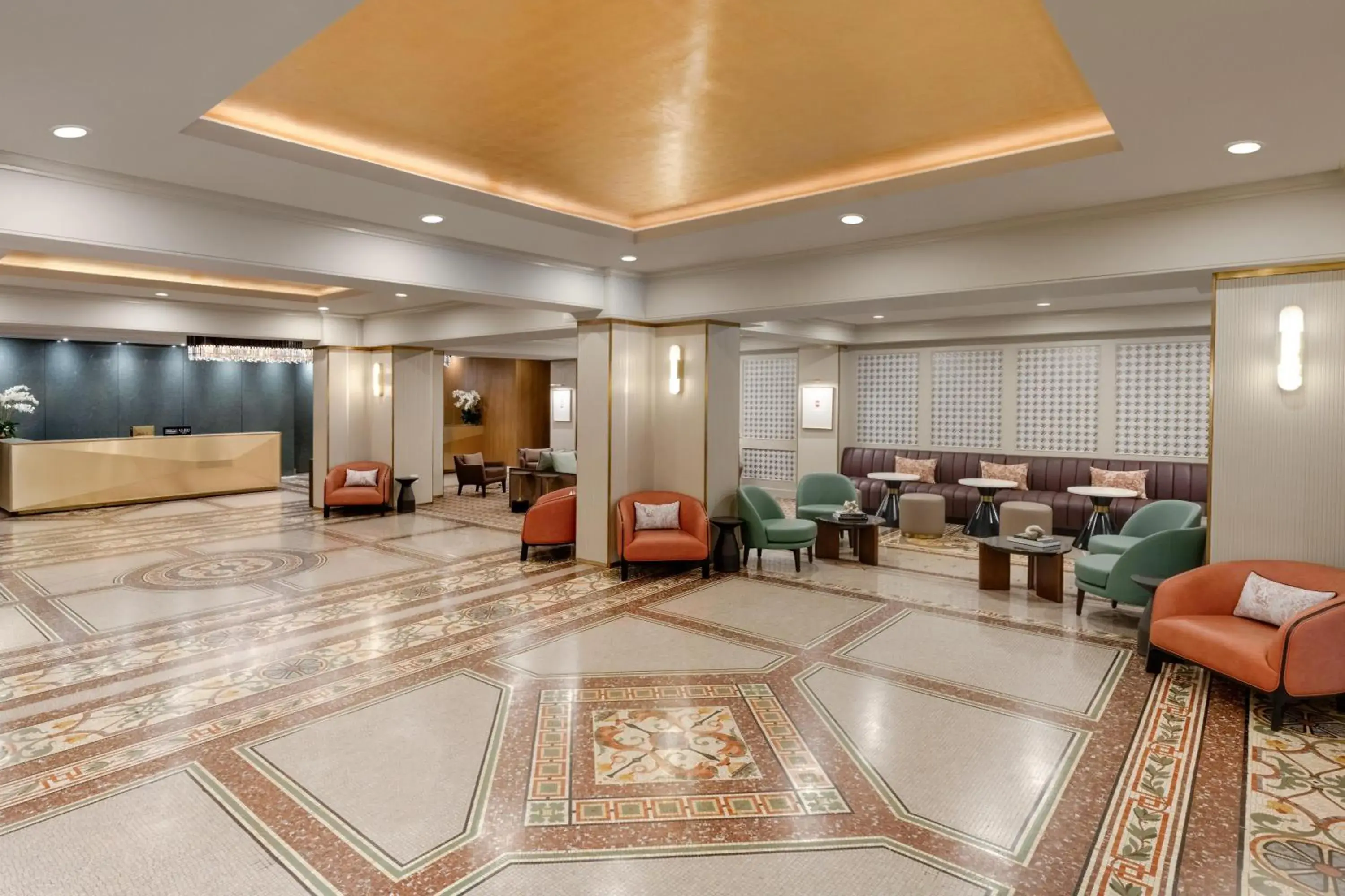 Lobby or reception in Martinique New York on Broadway, Curio Collection by Hilton Lobby or reception in Martinique New York on Broadway, Curio Collection by Hilton