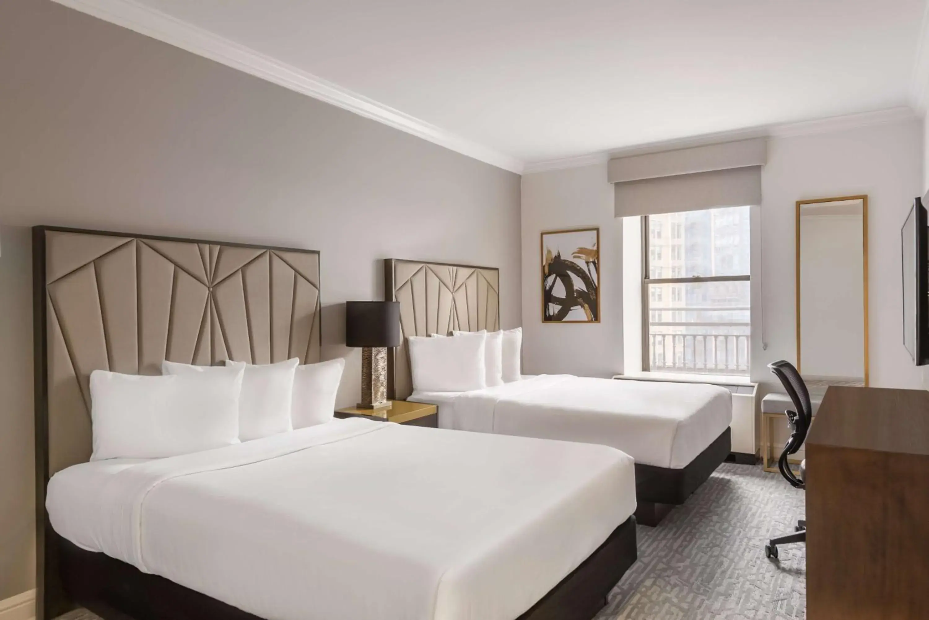 Bed in Martinique New York on Broadway, Curio Collection by Hilton Bed in Martinique New York on Broadway, Curio Collection by Hilton