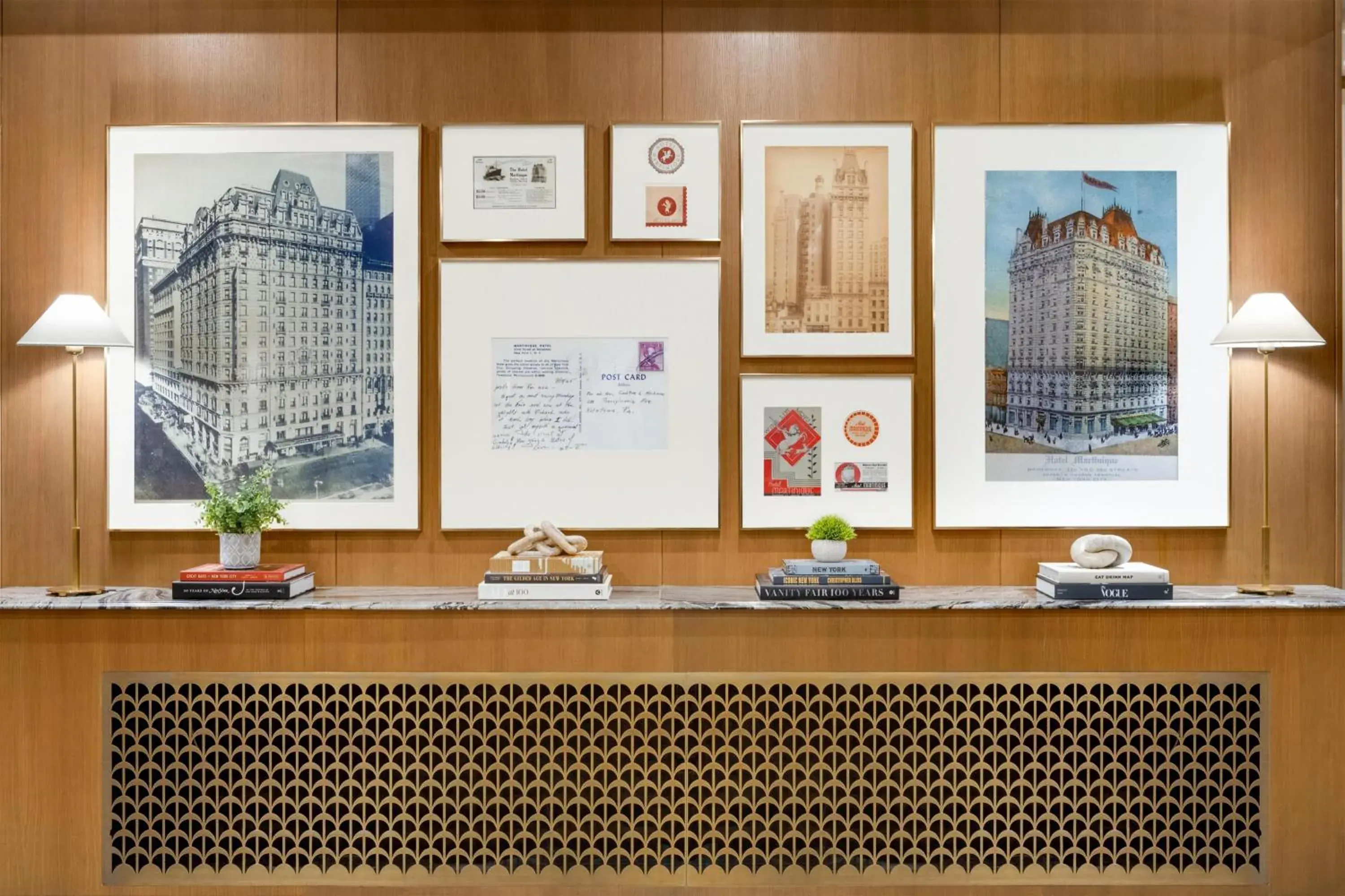 Lobby or reception in Martinique New York on Broadway, Curio Collection by Hilton Lobby or reception in Martinique New York on Broadway, Curio Collection by Hilton