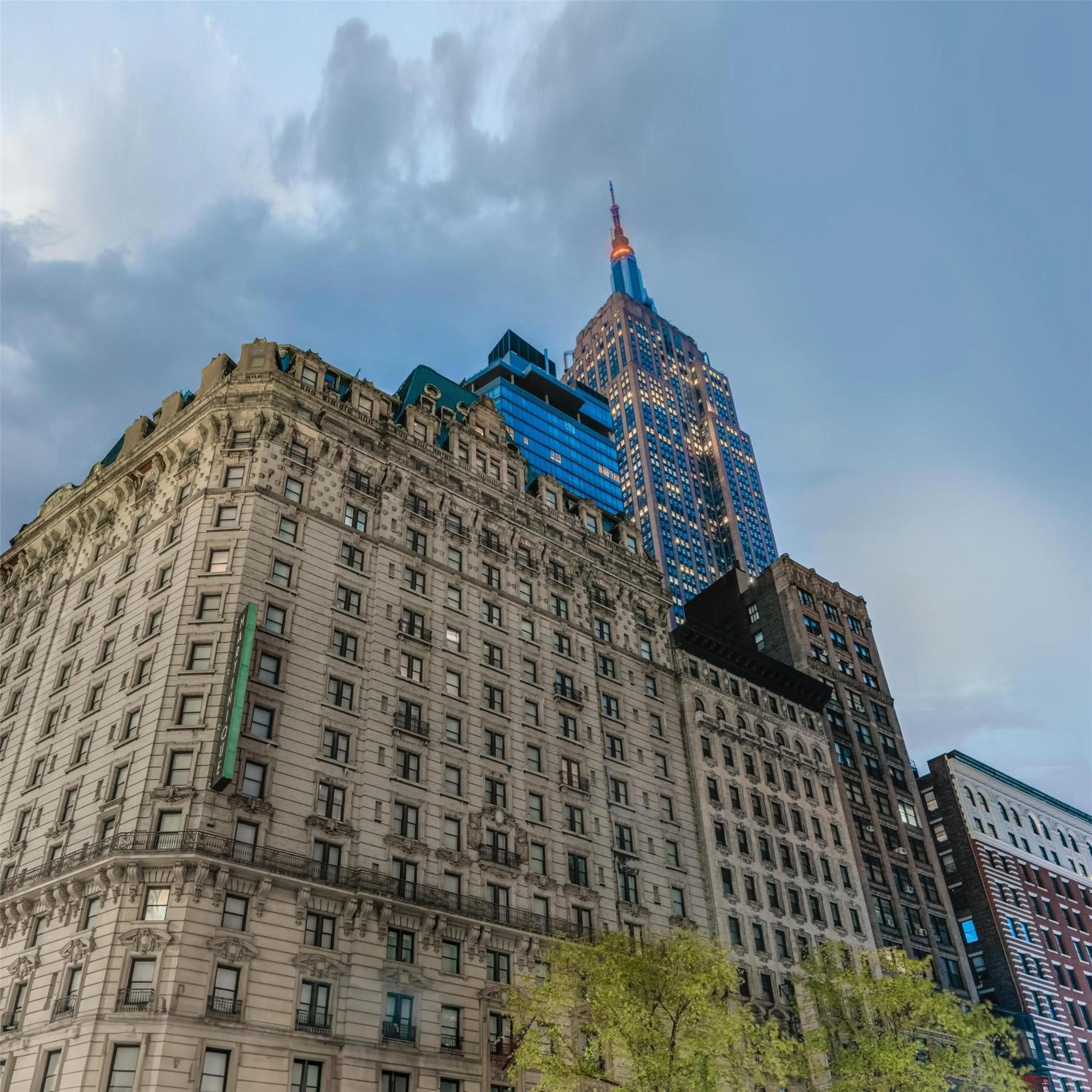 Property building in Martinique New York on Broadway, Curio Collection by Hilton