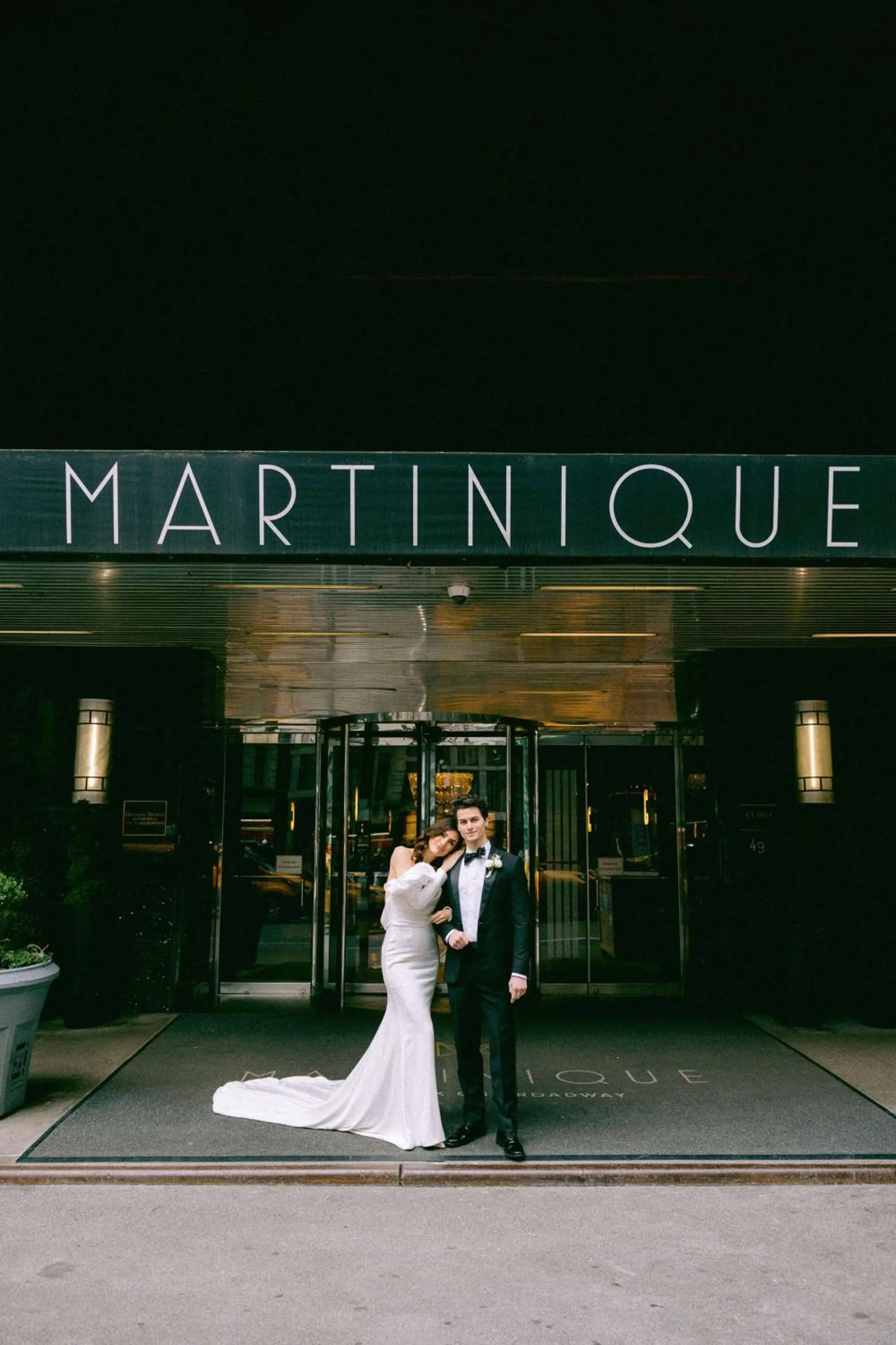 wedding in Martinique New York on Broadway, Curio Collection by Hilton