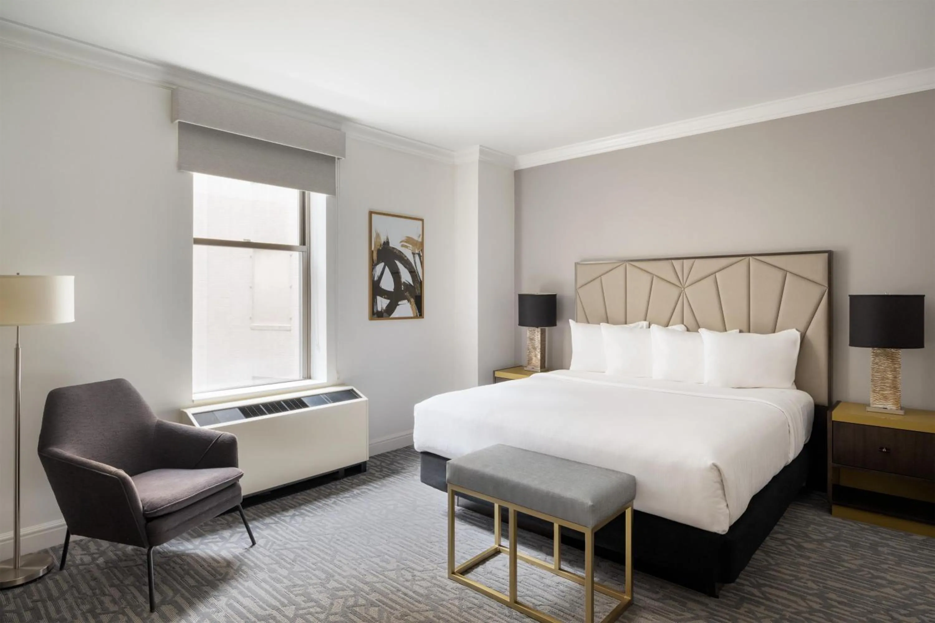 Bed in Martinique New York on Broadway, Curio Collection by Hilton