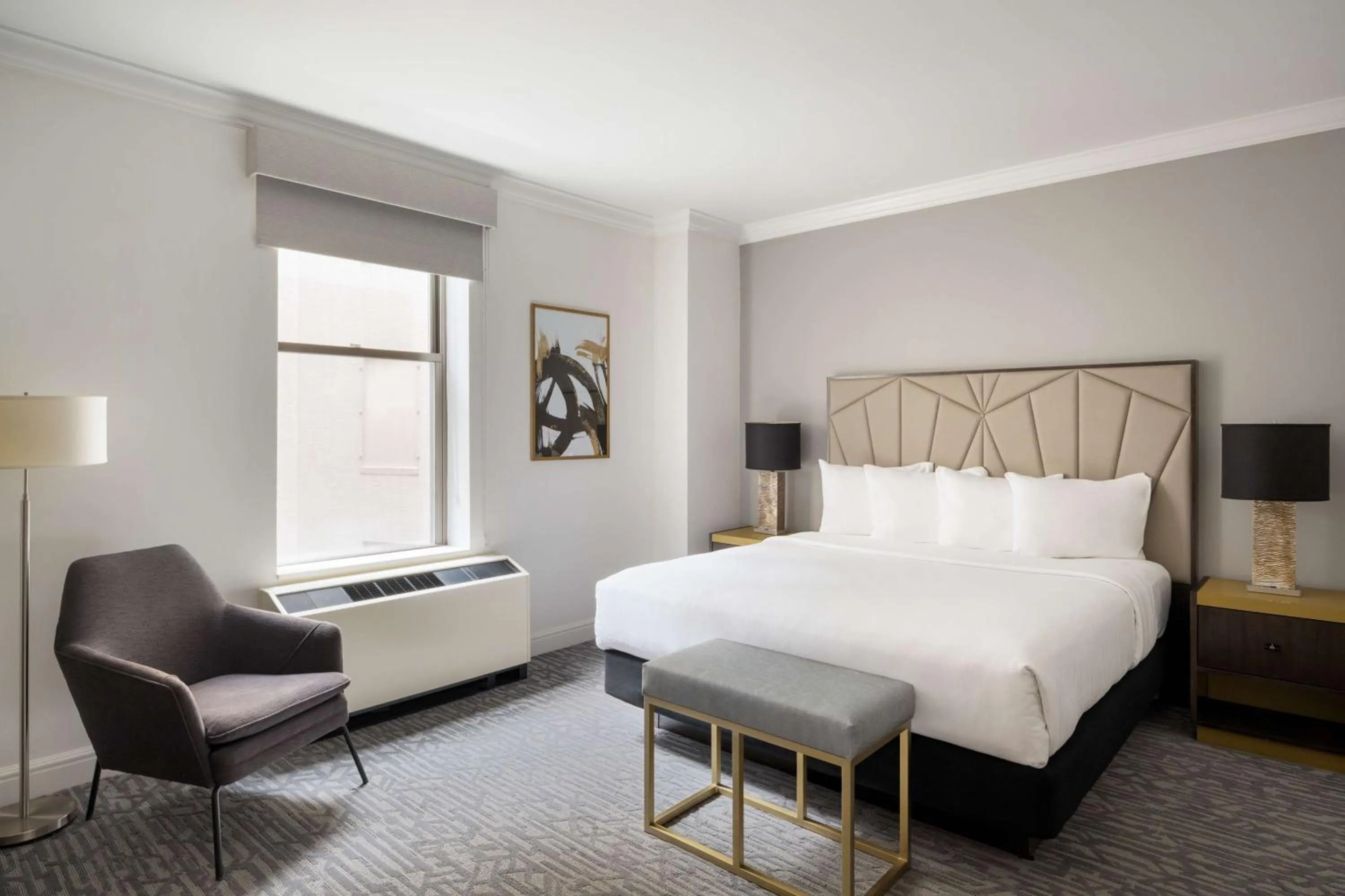 Bed in Martinique New York on Broadway, Curio Collection by Hilton