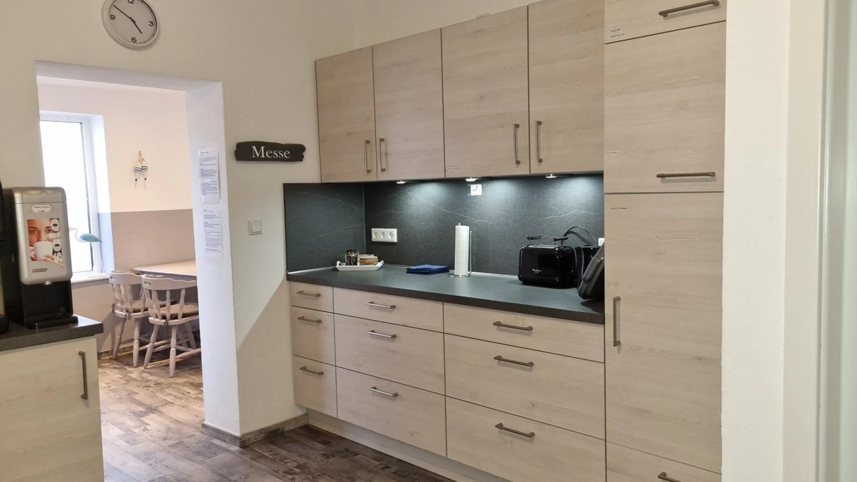 Kitchen or kitchenette in Pension Likedeeler