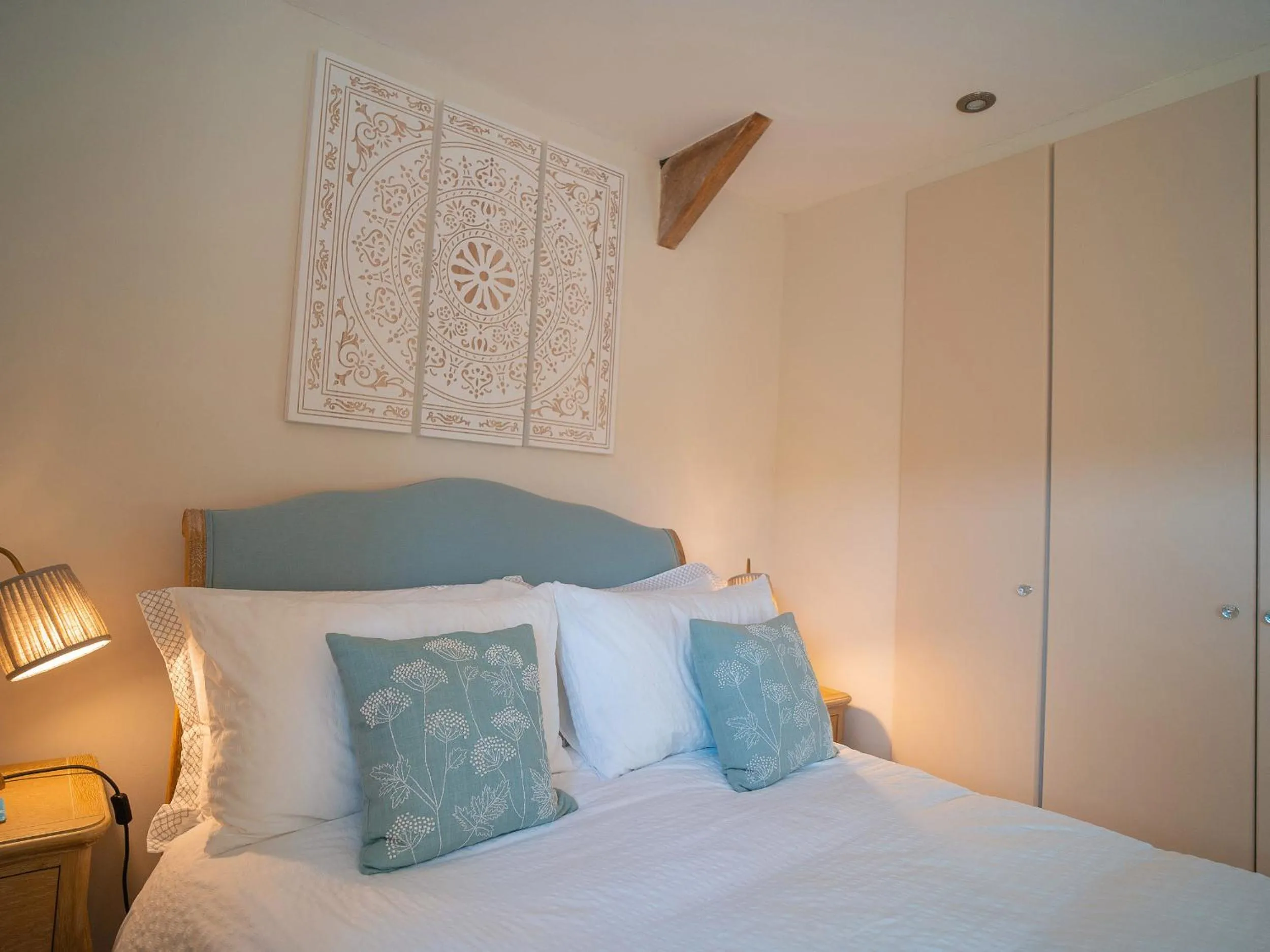 Bed in May Blossom Barn