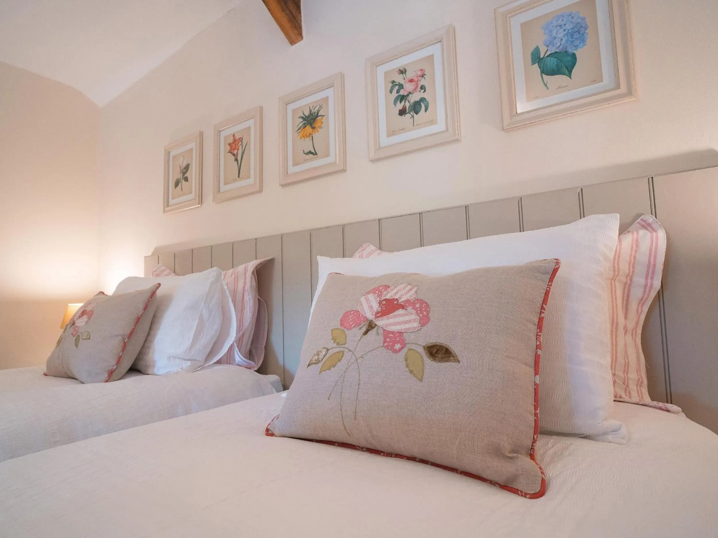 Bed in May Blossom Barn