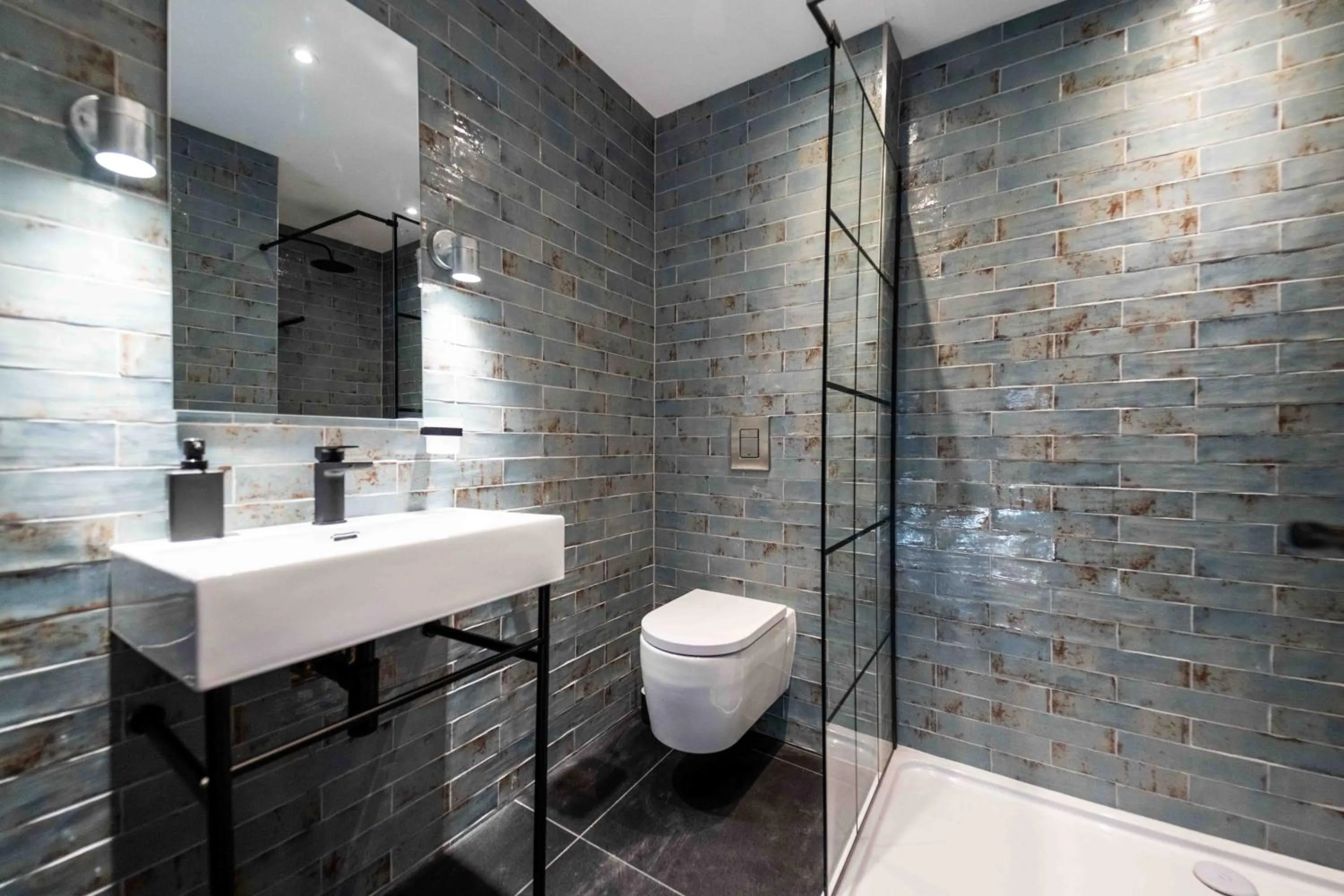 Bathroom in Luxury Blackpool Apartments by Sasco