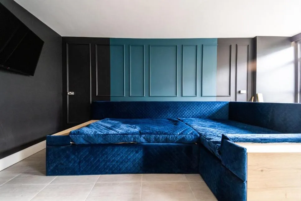 Living room in Luxury Blackpool Apartments by Sasco