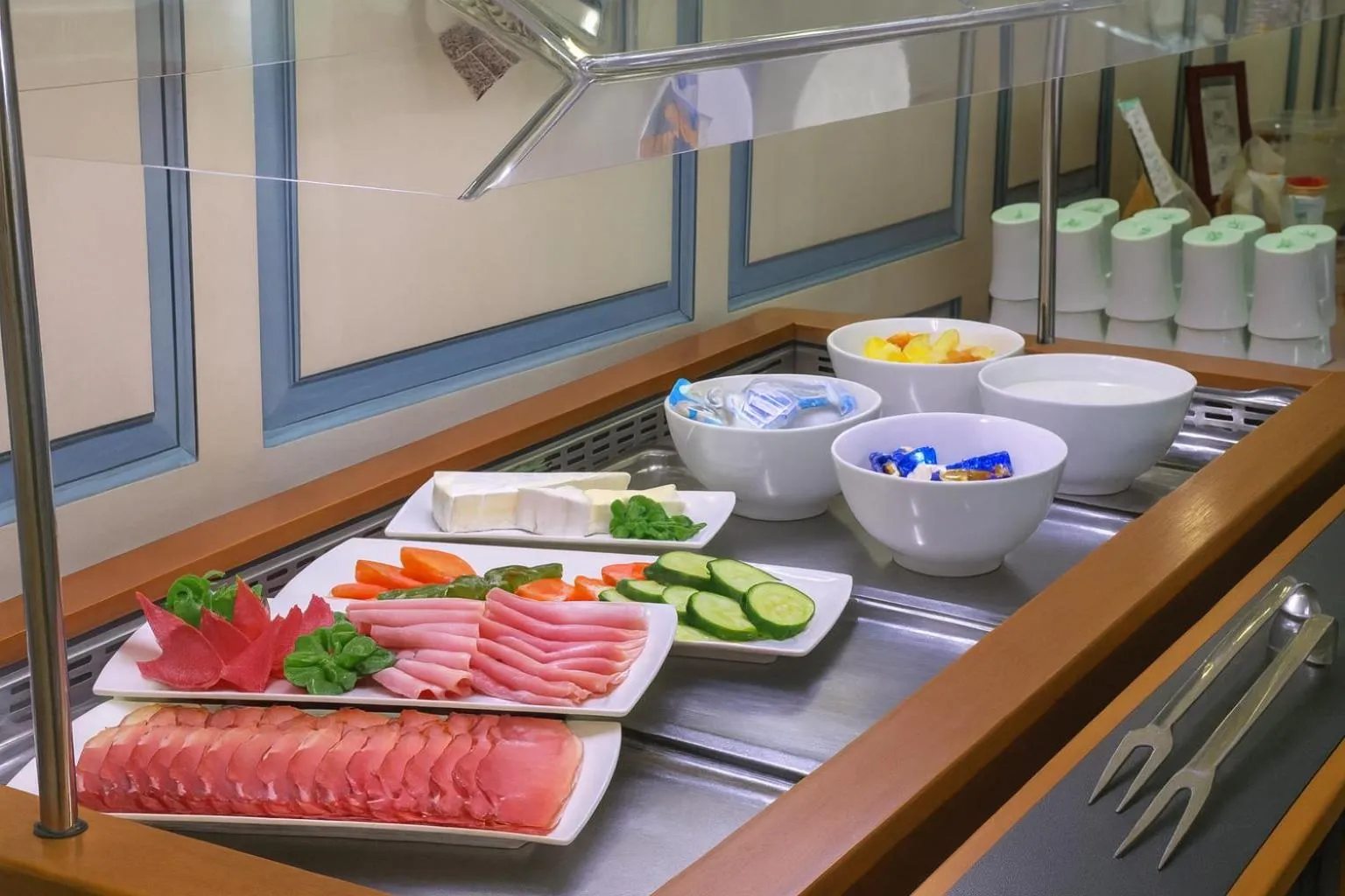 Breakfast in Landgasthof Hotel Rebstock