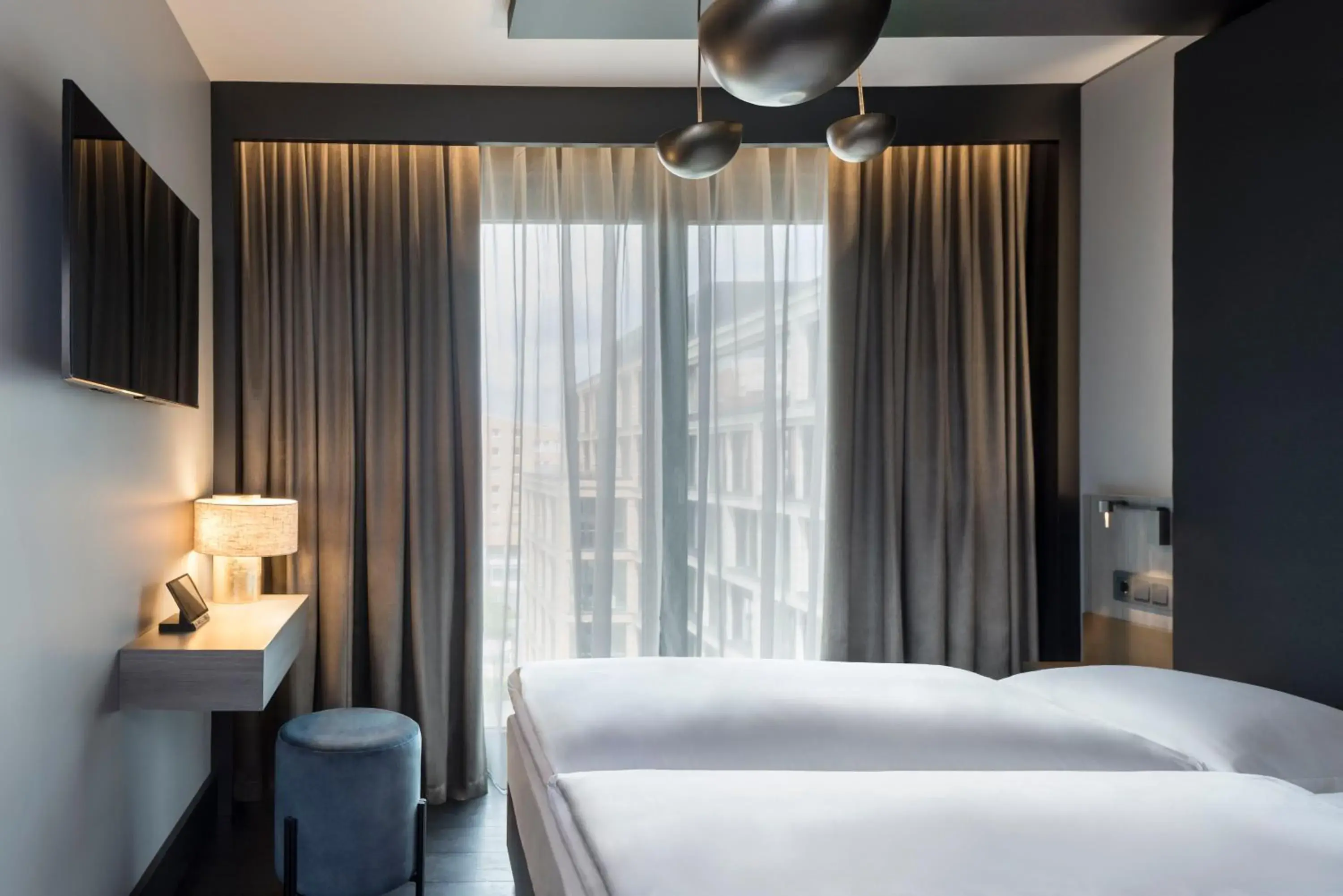 Bedroom, Bed in Hotel AMANO East Side Bedroom, Bed in Hotel AMANO East Side