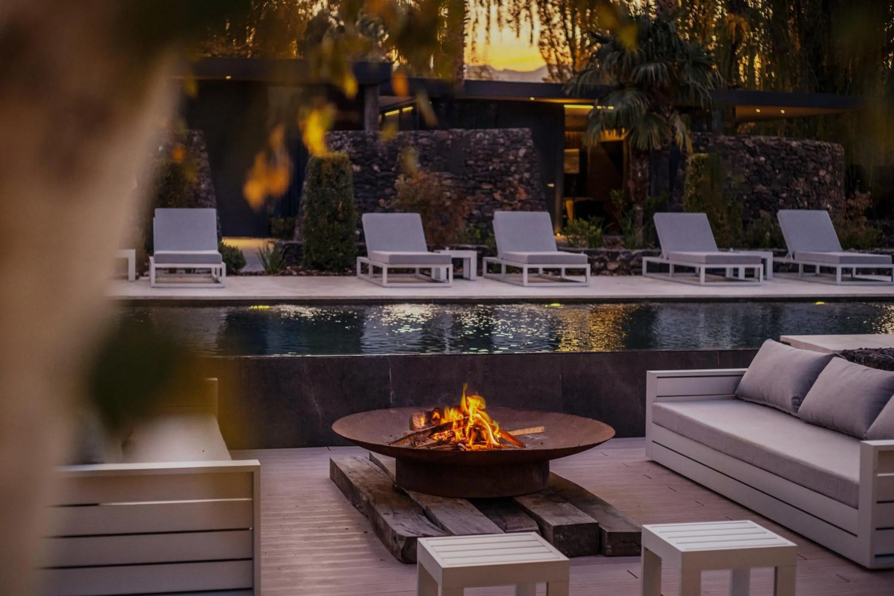 Swimming pool in Susana Balbo Winemaker's House - Relais & Chateaux