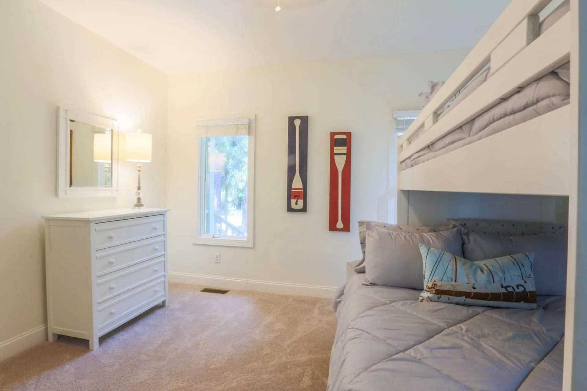 Bed in Fairway Five Clubhouse