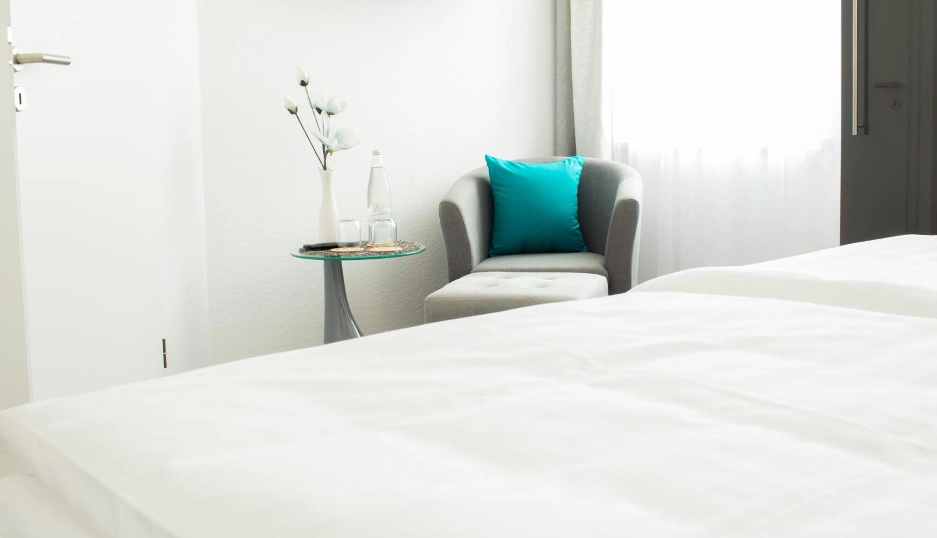 Bed in Gästehaus&Pension Pinske