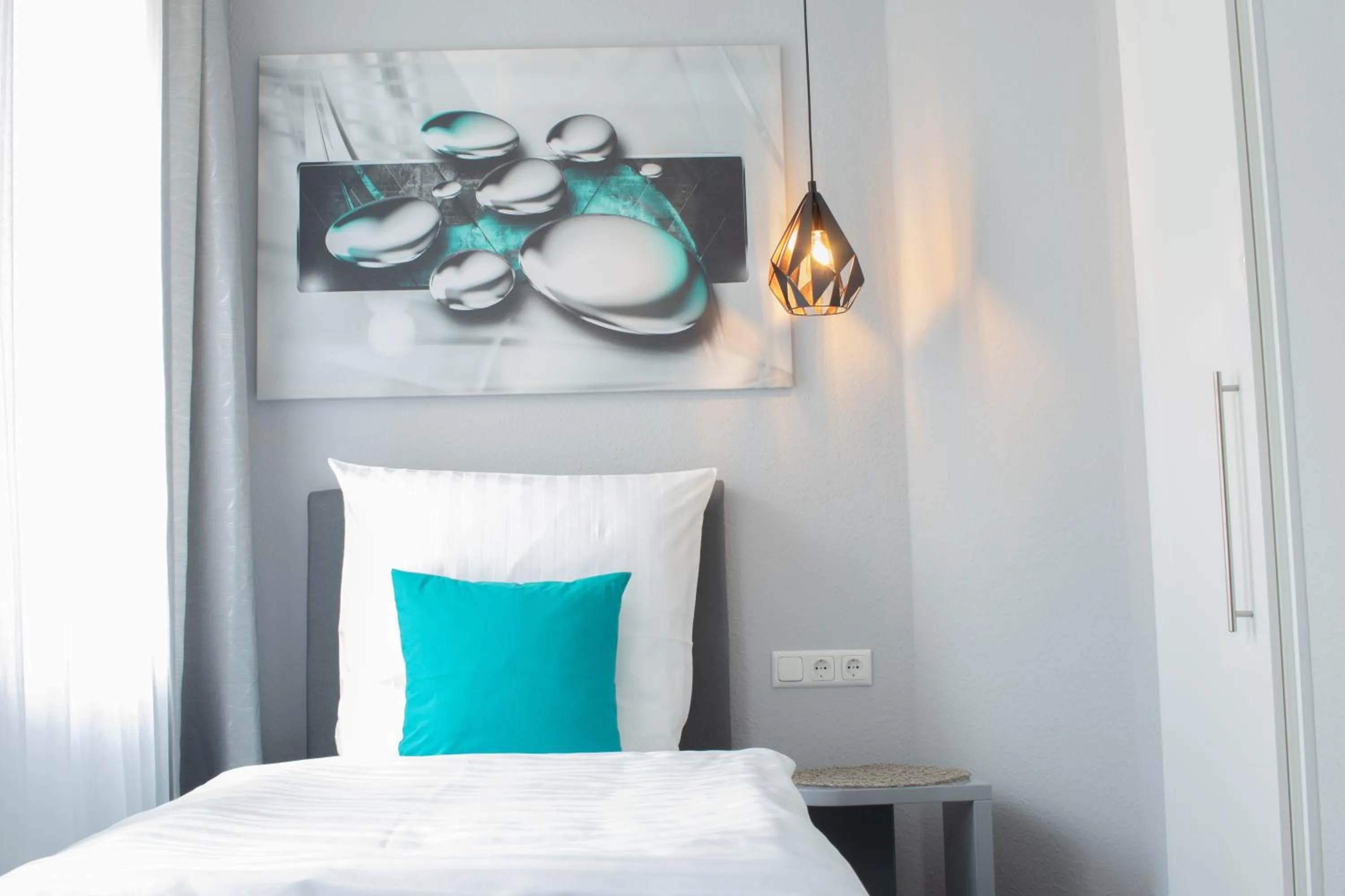 Bed in Gästehaus&Pension Pinske