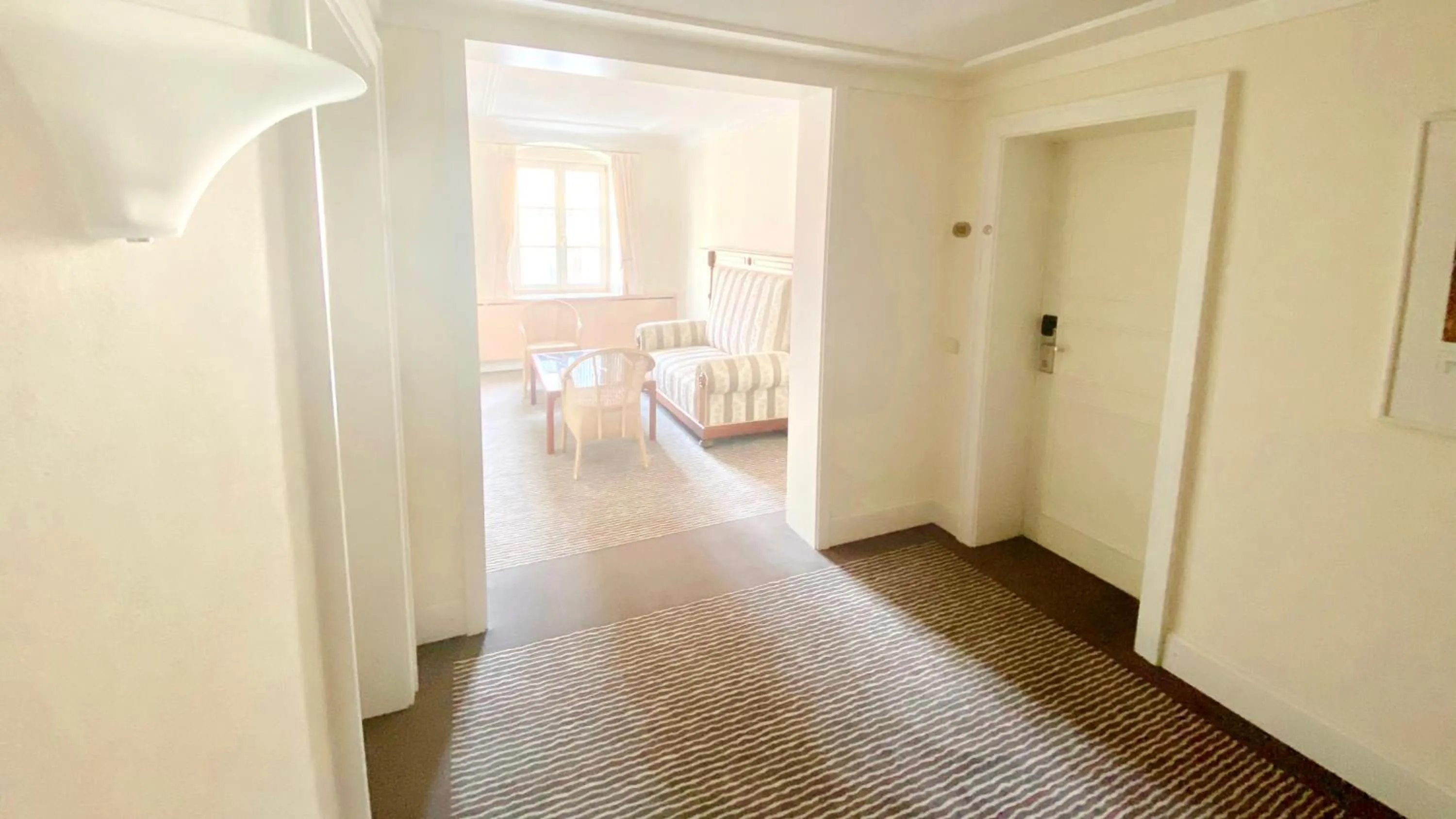 Seating area in Hotel Alte Post