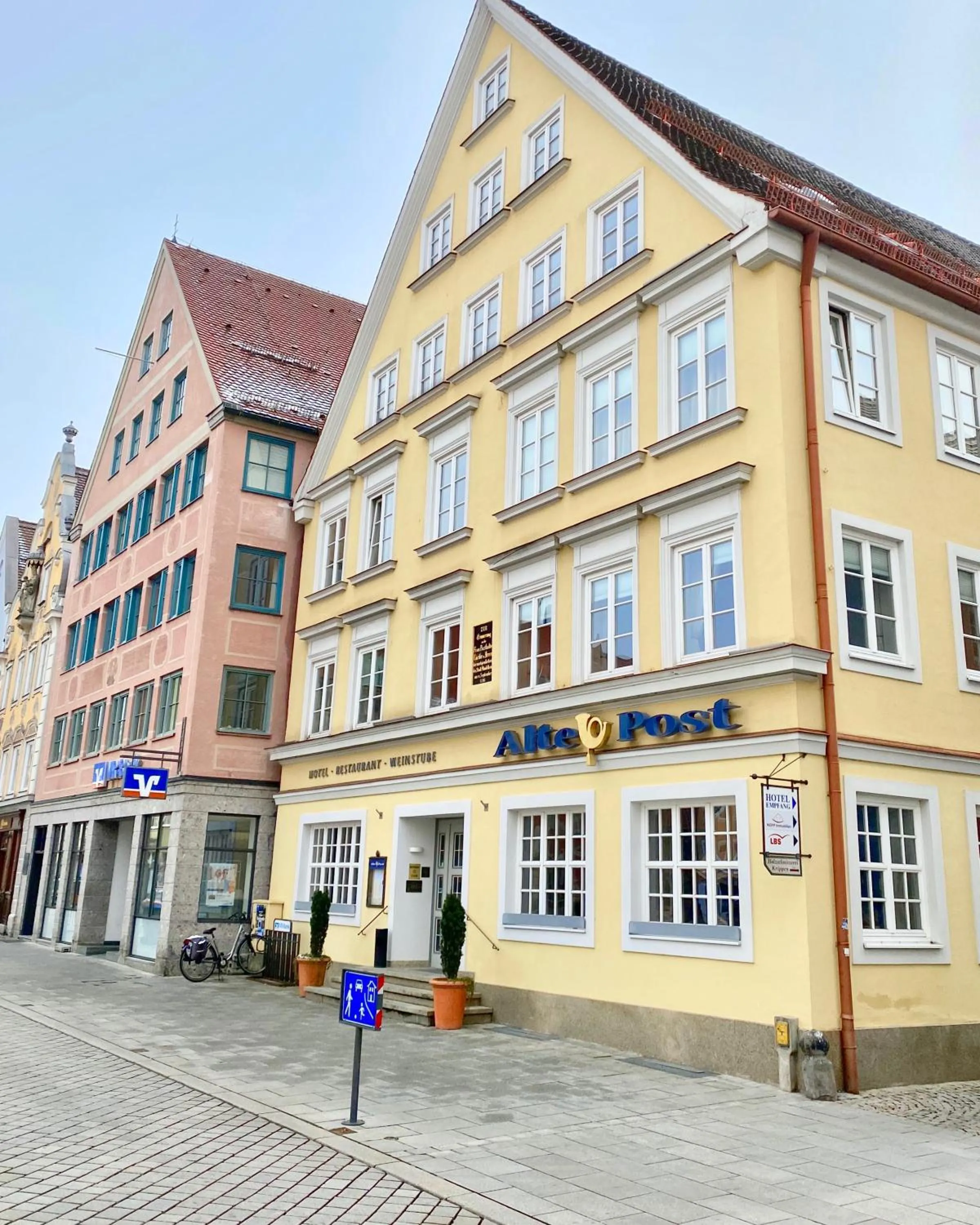 Property building in Hotel Alte Post