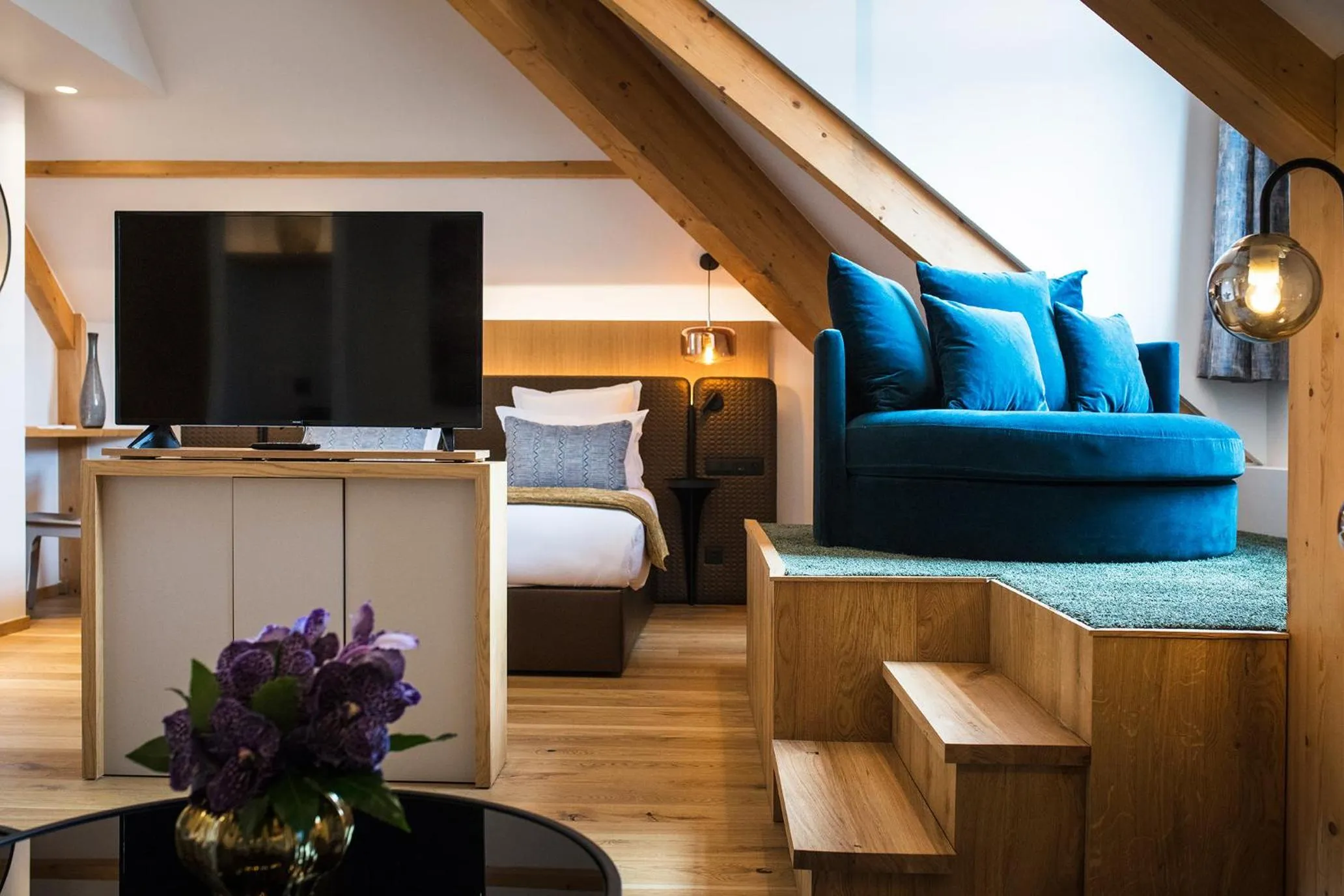 Photo of the whole room, Bed in Le Pélican