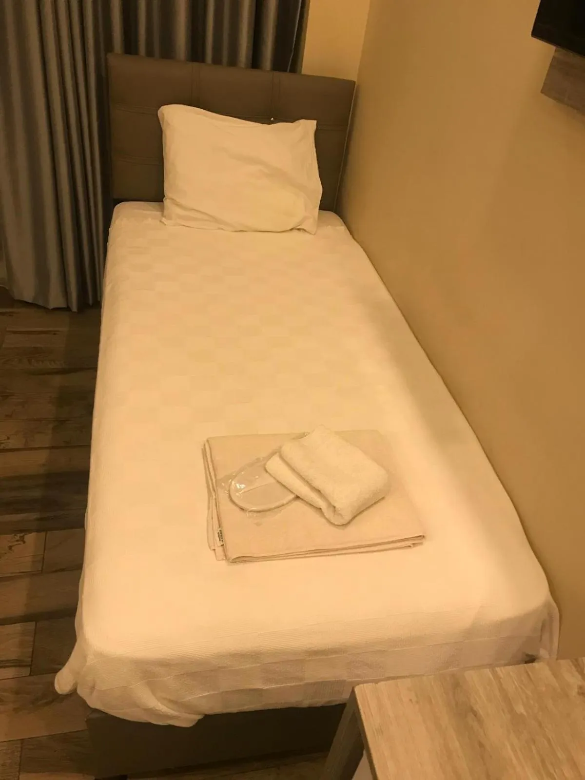 Bed in KALİSPERA HOTEL