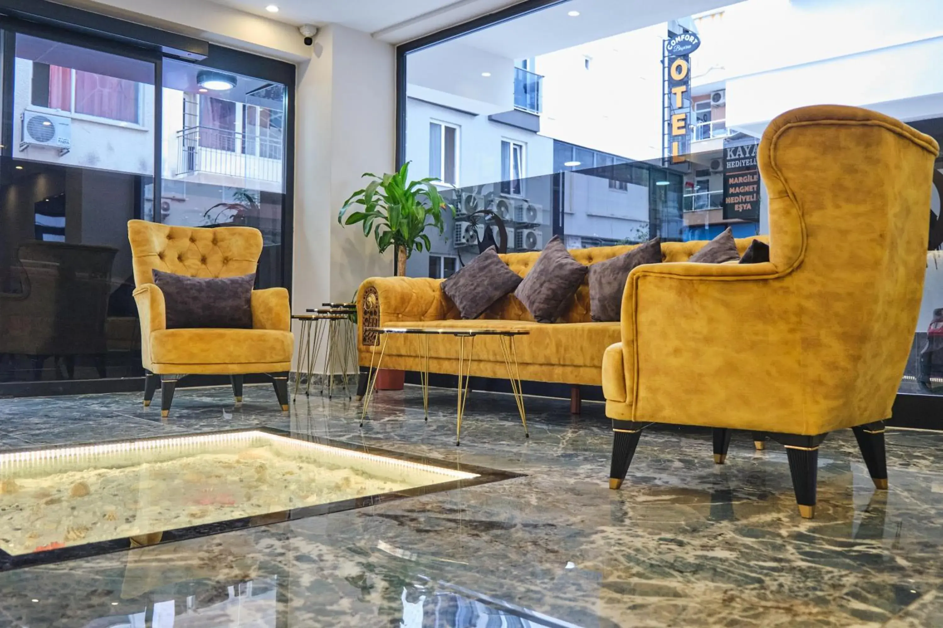 Lobby or reception in KALİSPERA HOTEL Lobby or reception in KALİSPERA HOTEL