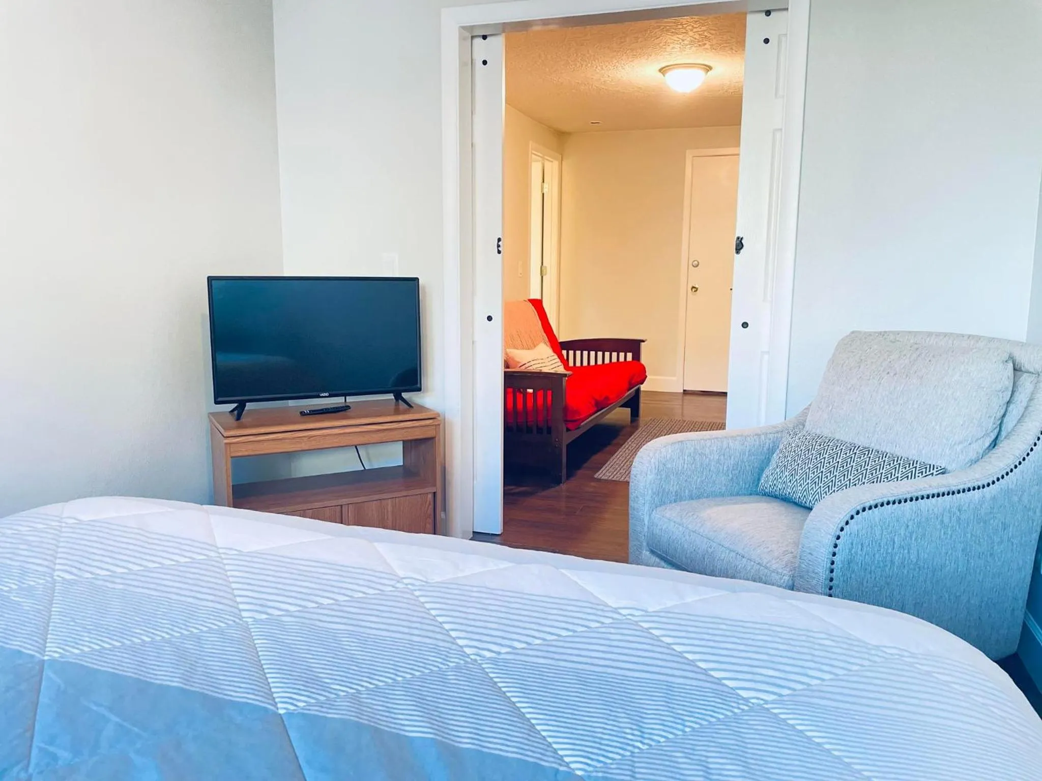 Bed in South Zion Inn and Suites