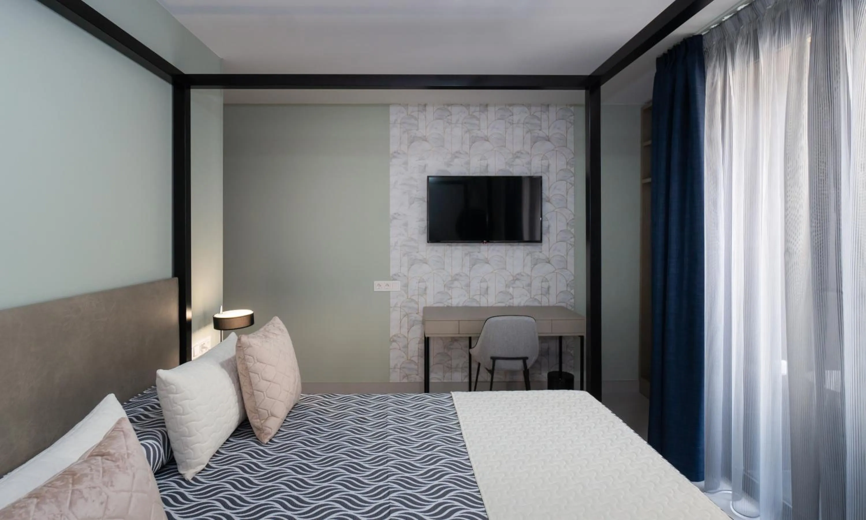 Bed in Hotel Perla del Sur