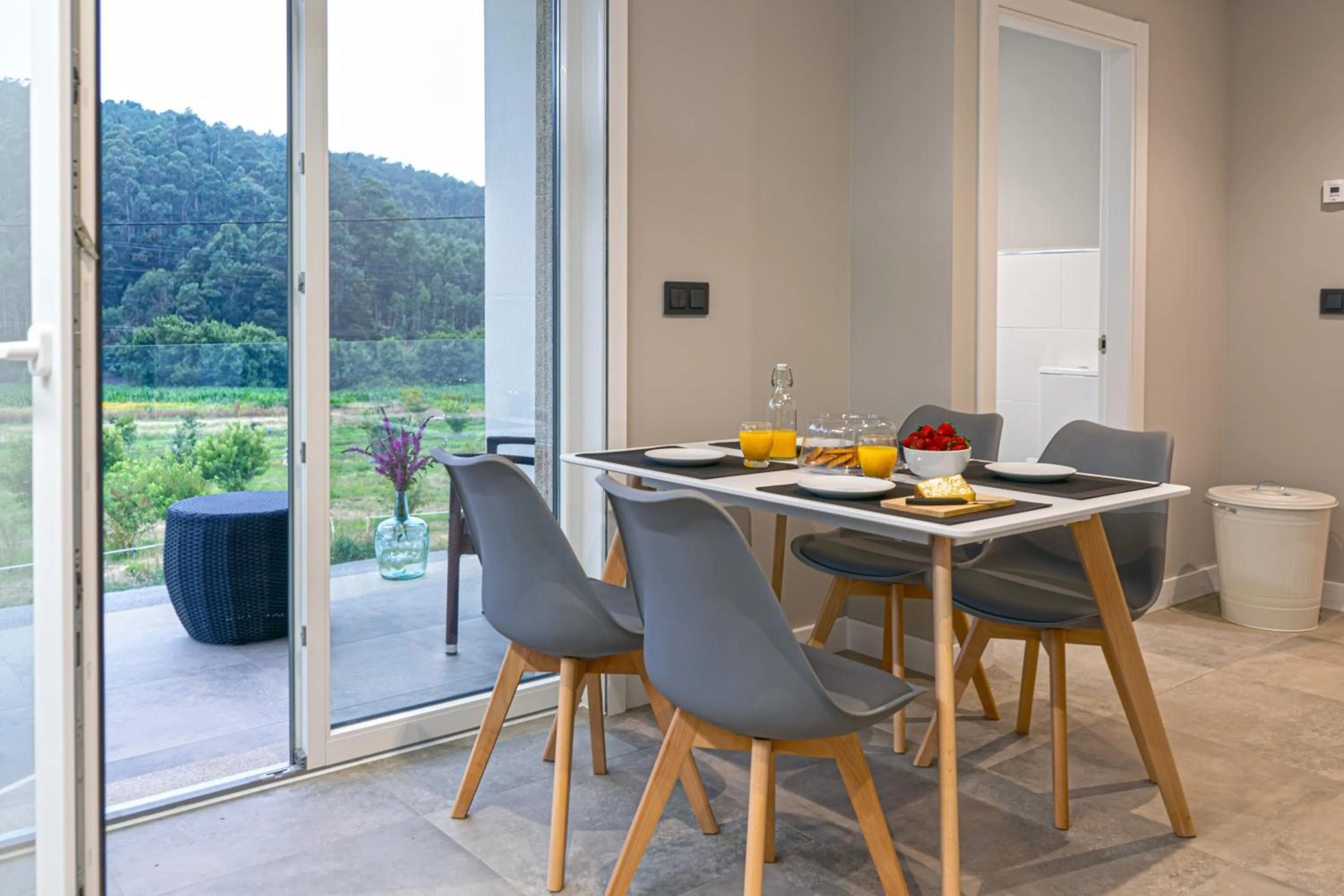 Natural landscape in Aparthotel Ría de Lires