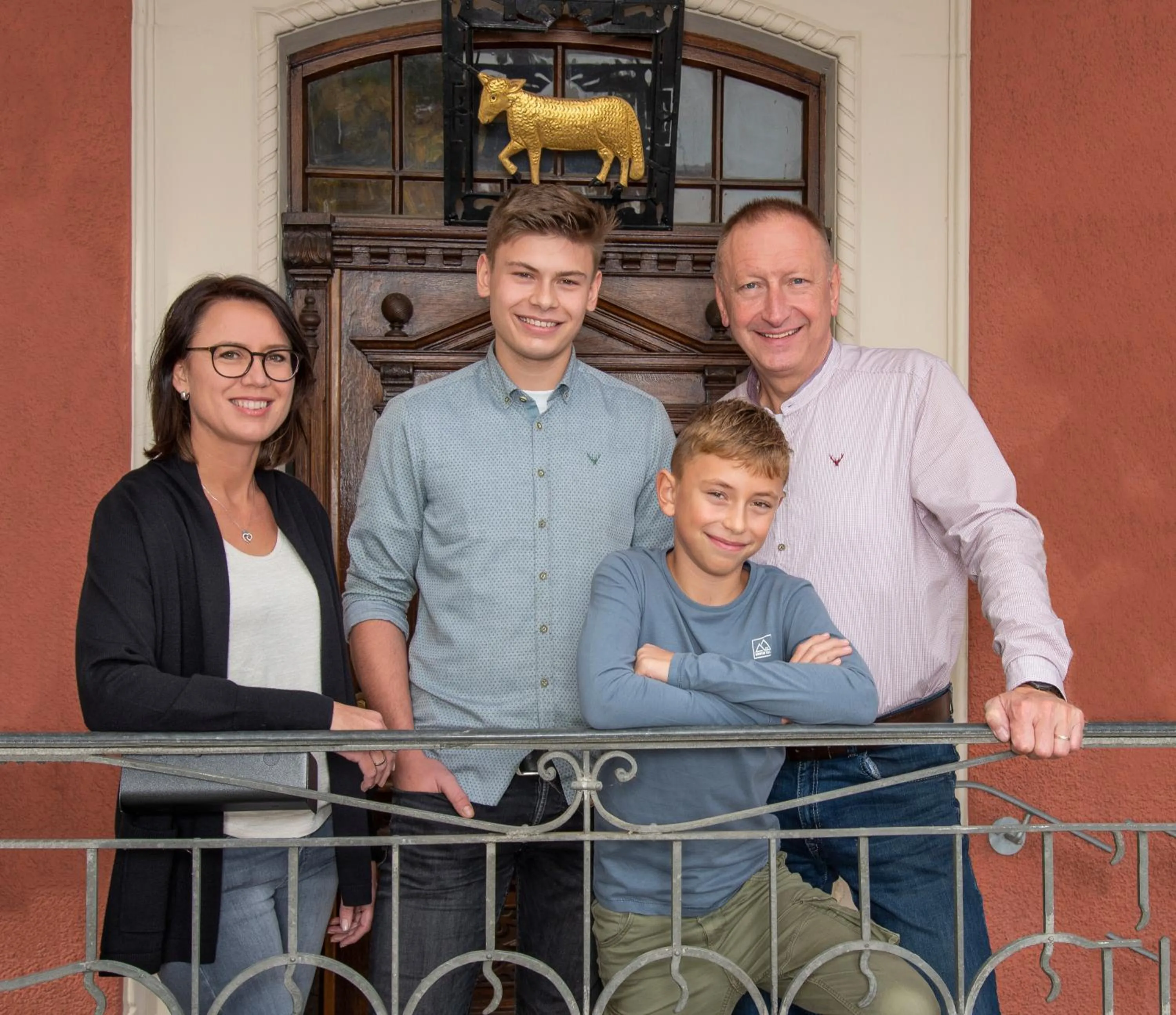 People in Gasthof zum Goldenen Lamm